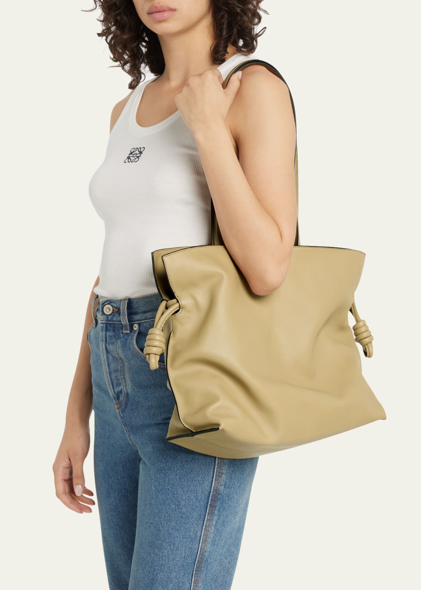 Loewe Flamenco Large Napa Tote Bag Bergdorf Goodman