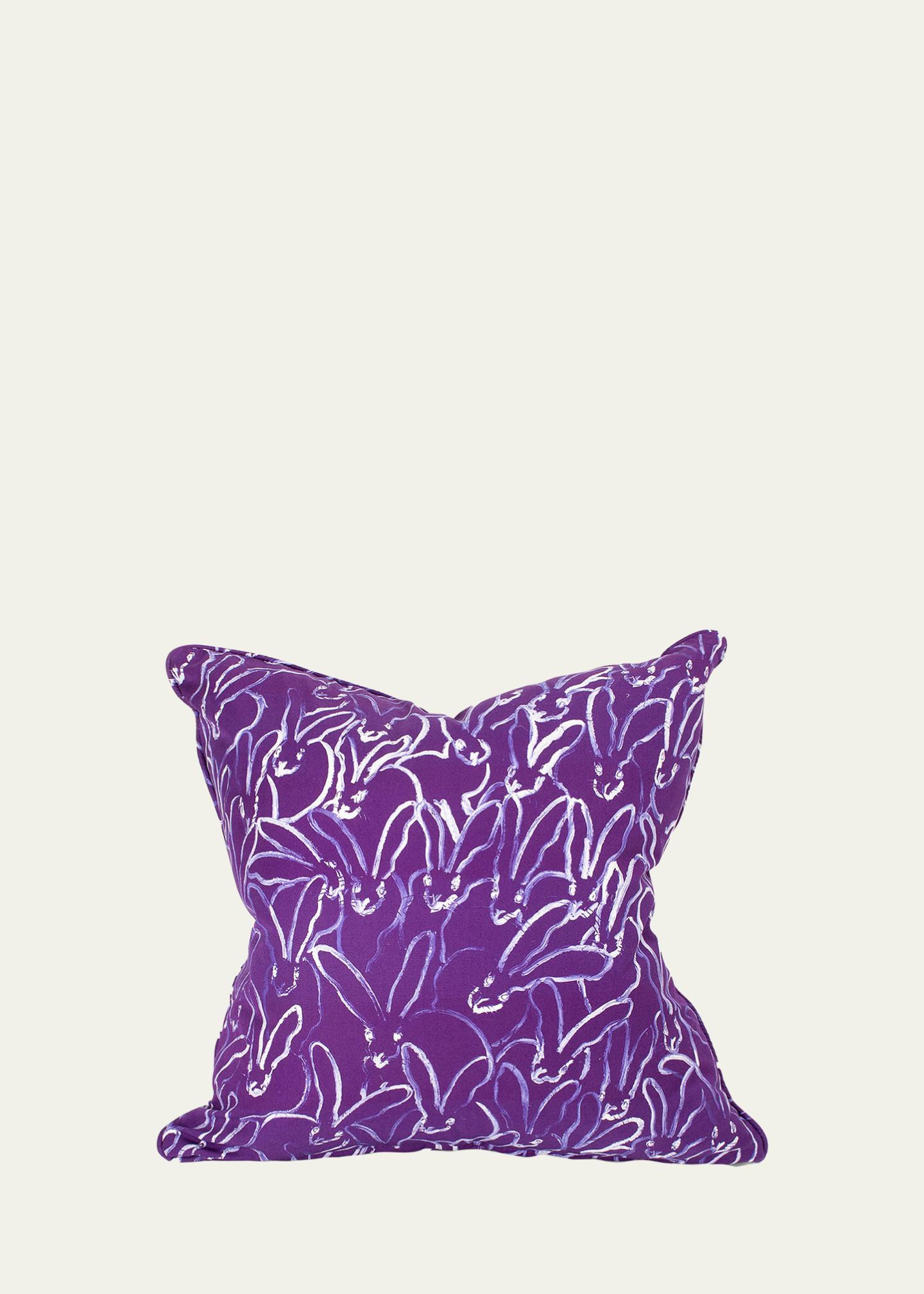 Hunt Slonem Rabbit Run Pillow, 22