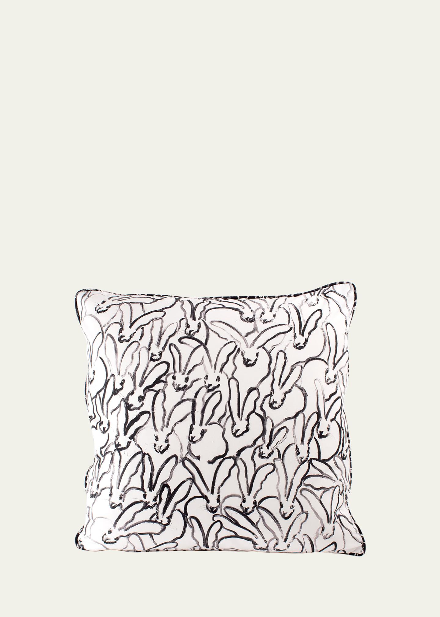 Hunt Slonem Rabbit Run Pillow, 22