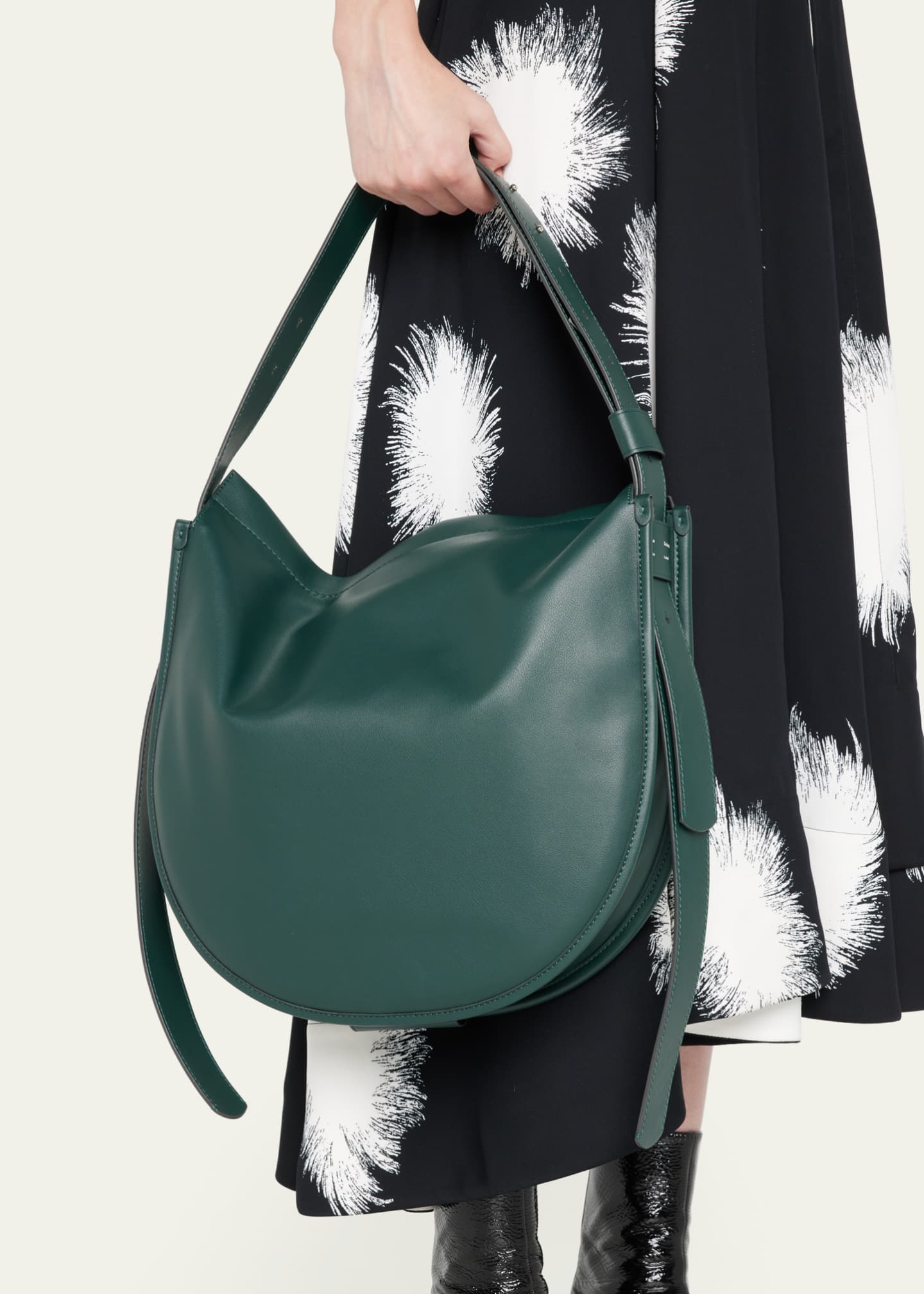 Proenza Schouler White Label Baxter Zip Leather Hobo Bag Bergdorf Goodman