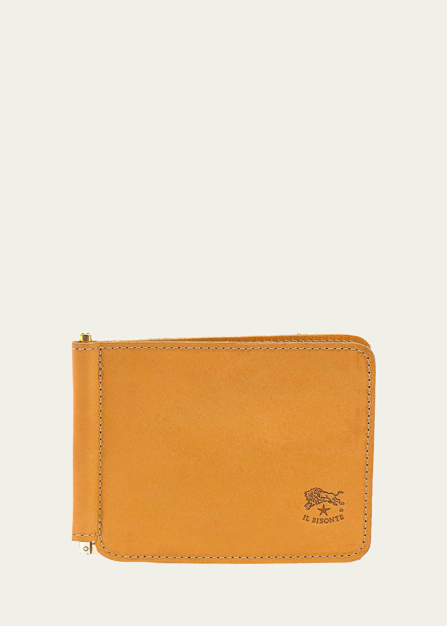 Il Bisonte Men's Leather Bifold Wallet w/ Money Clip - Bergdorf Goodman