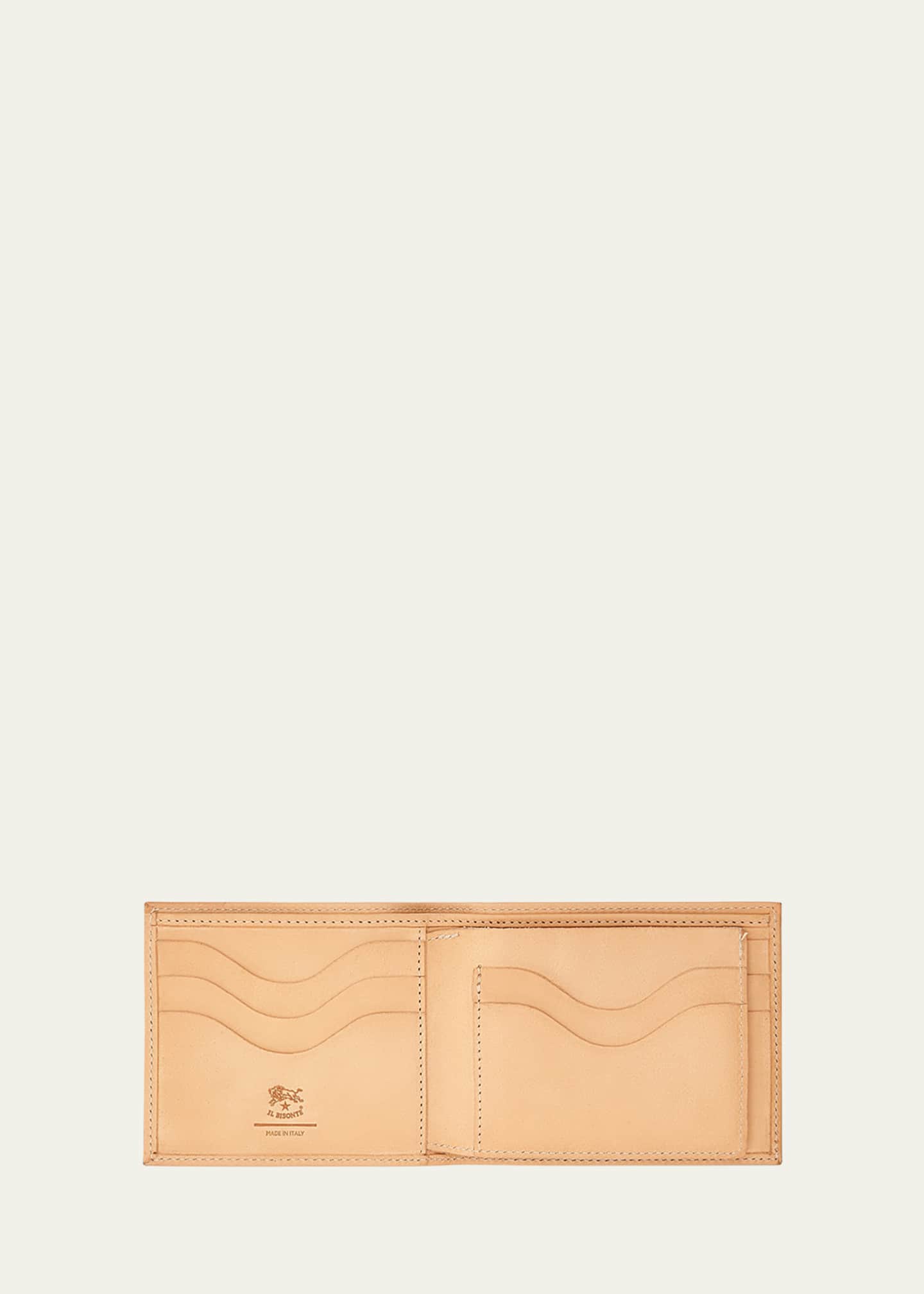Il Bisonte Men's Leather Bi-Fold Wallet w/ ID Slot - Bergdorf Goodman