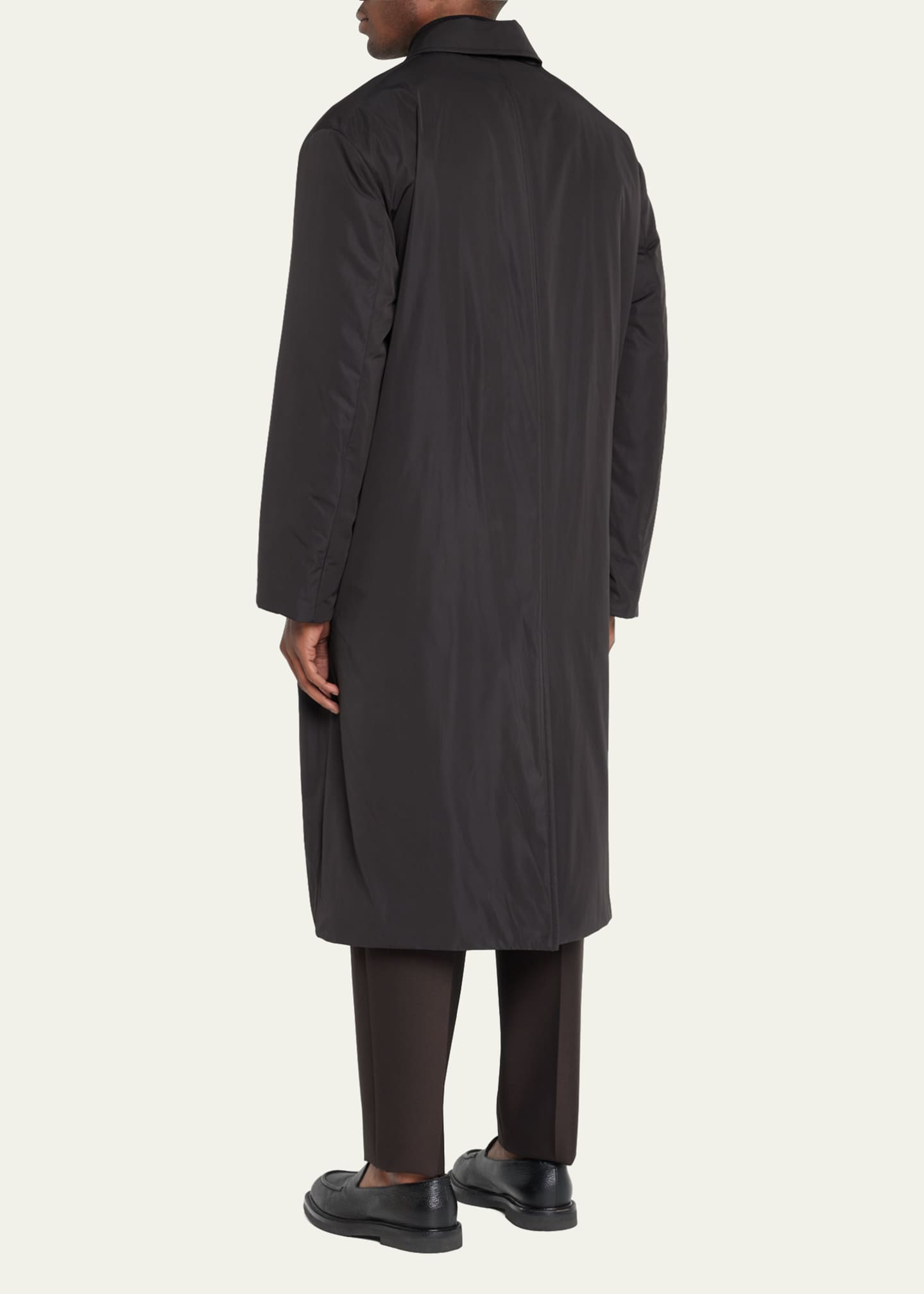 THE ROW Men's Jang Cotton-Polyester Overcoat - Bergdorf Goodman