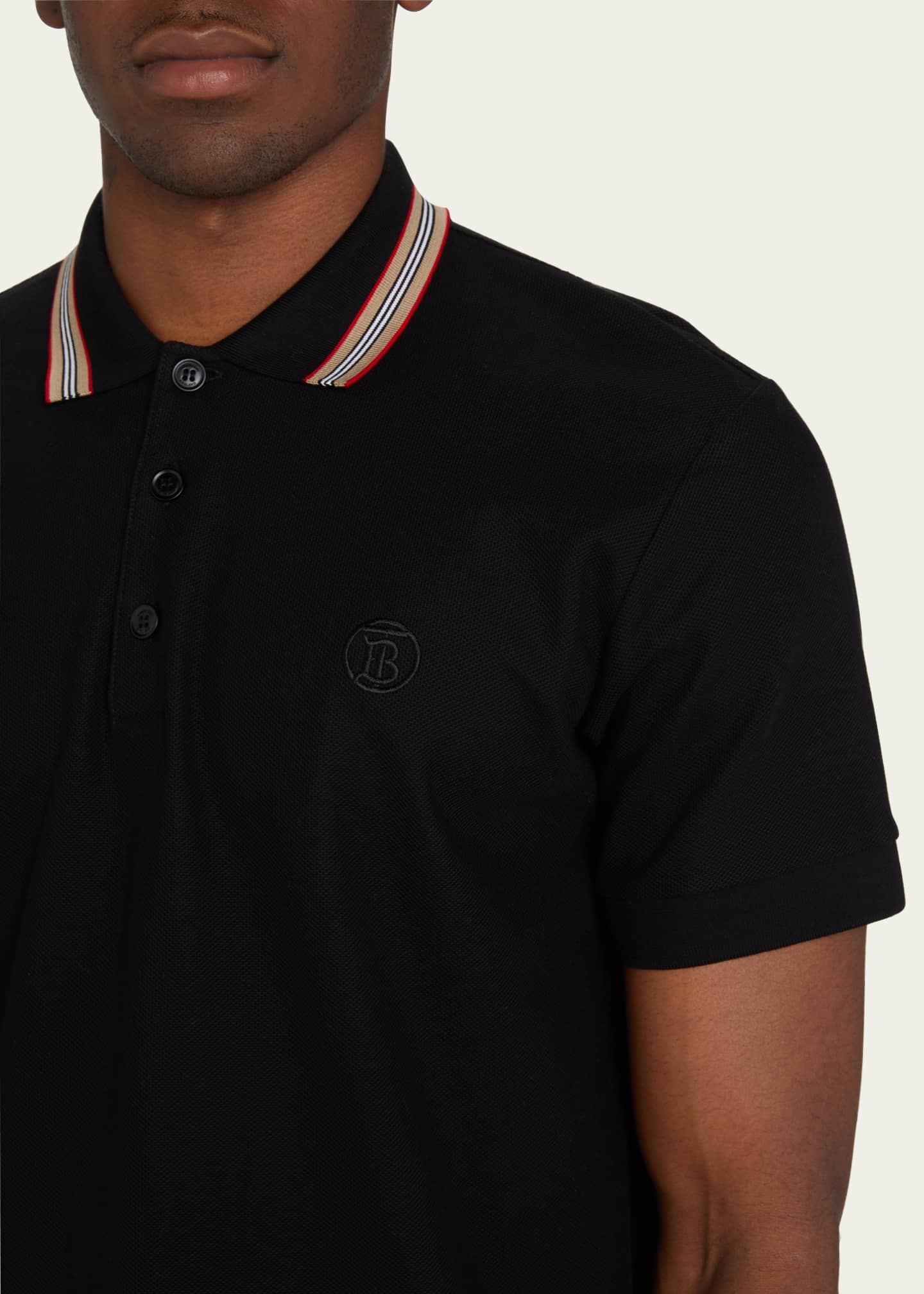 Black and gold burberry shirt clearance