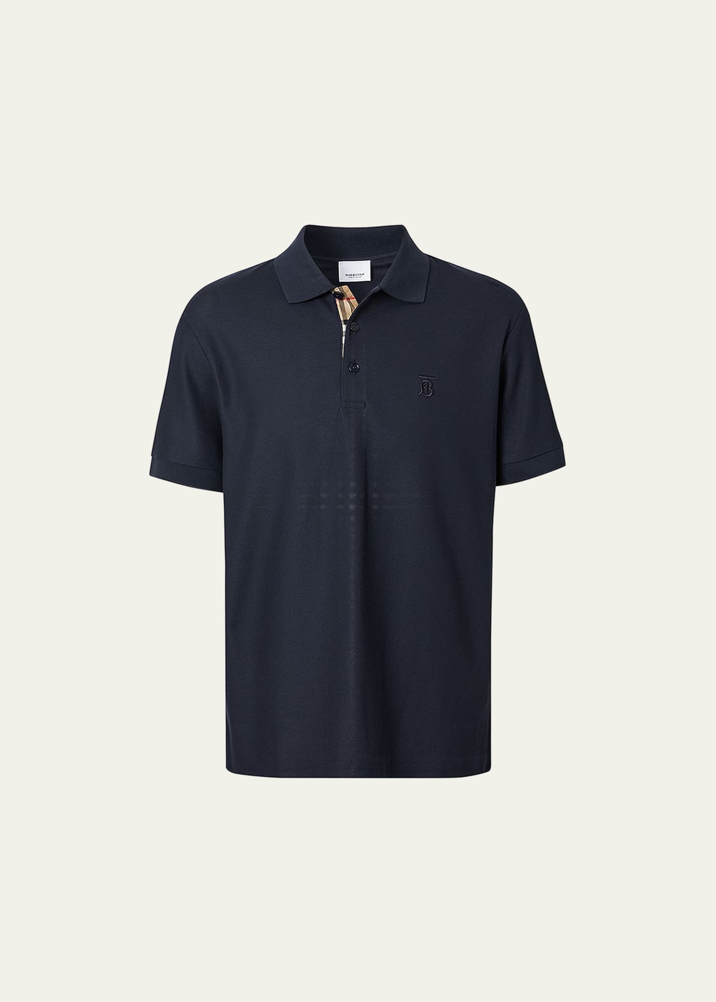 Burberry polo mens shirt deals