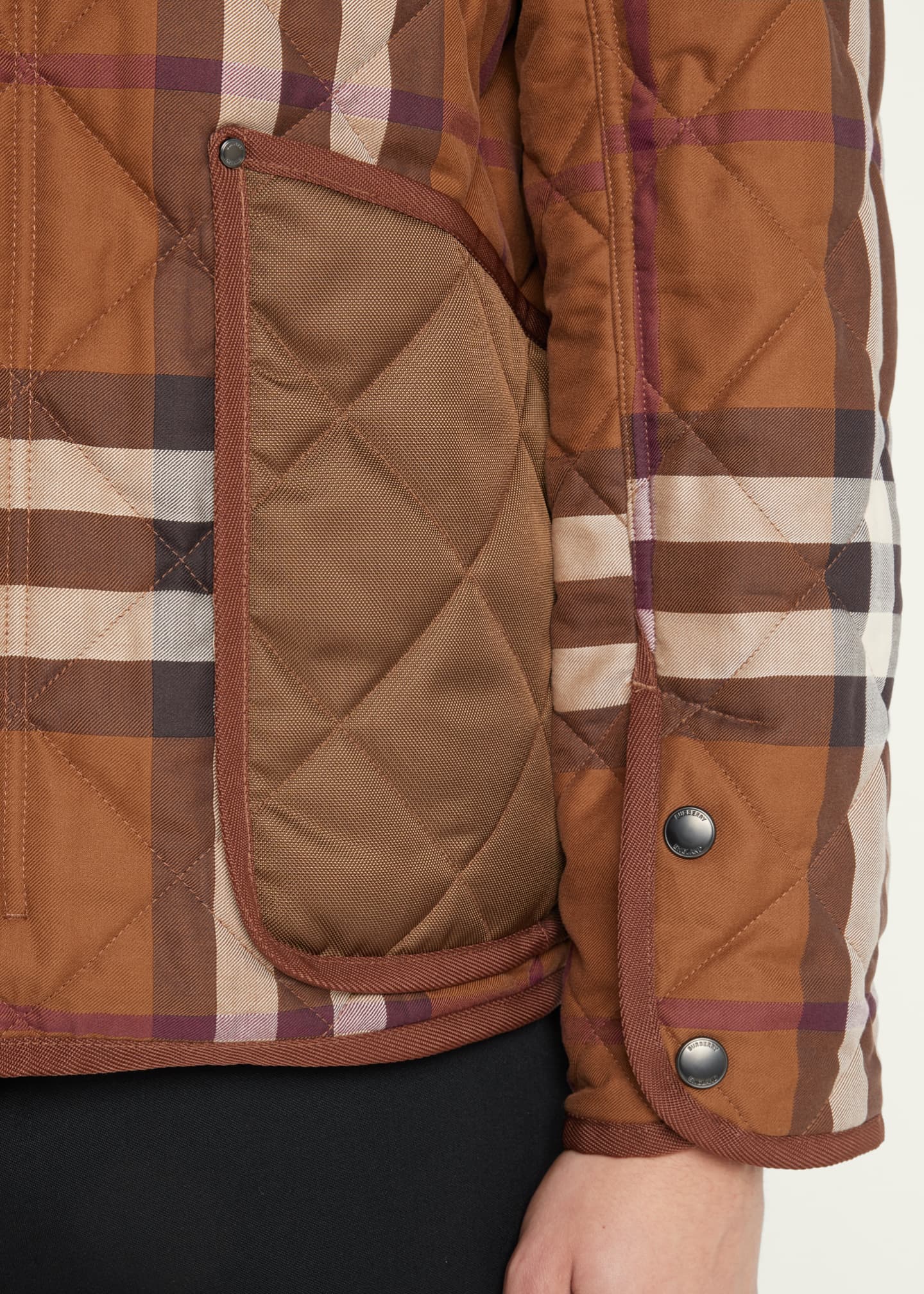 Burberry Vintage Check Padded Jacket