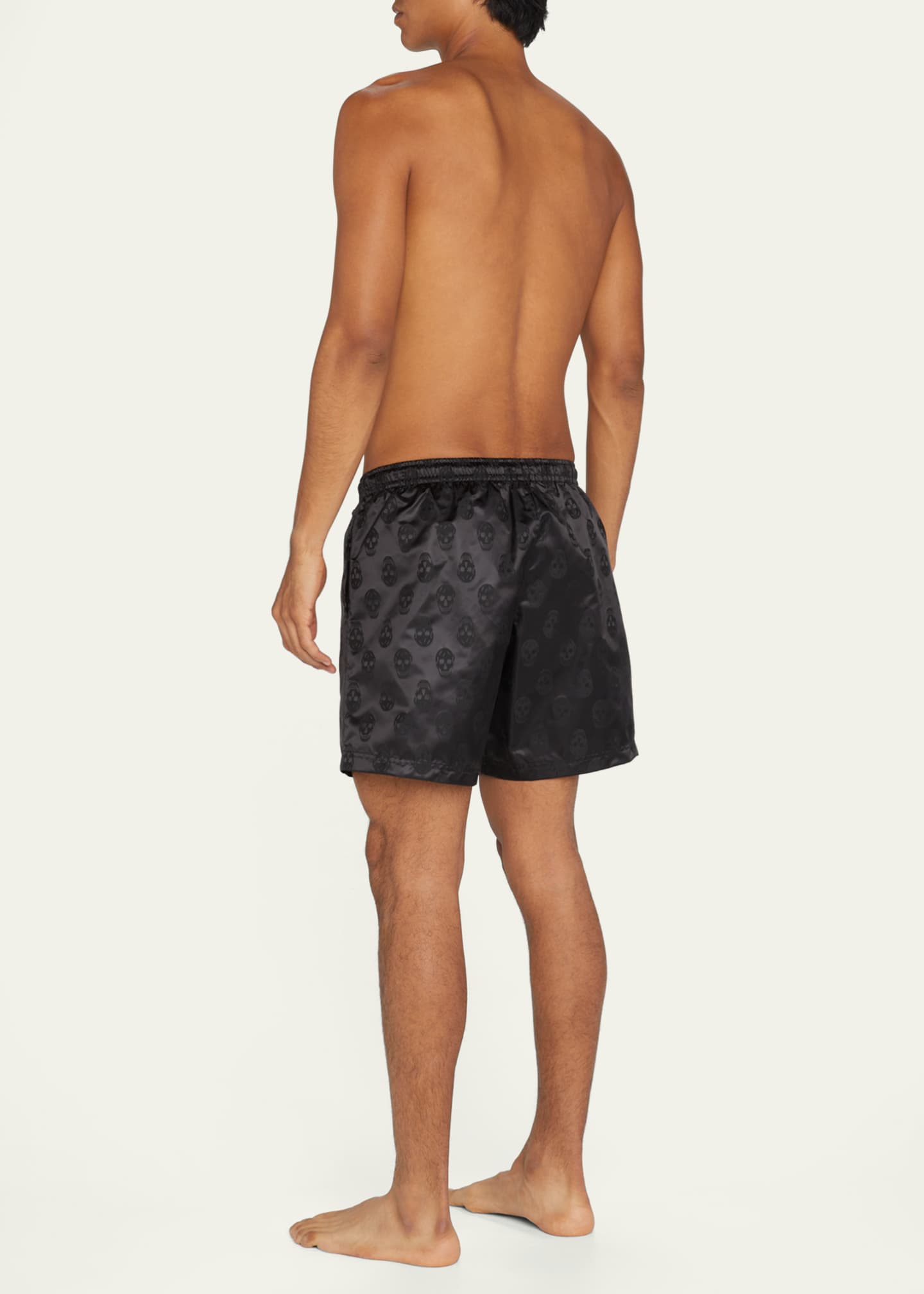 Mens skull swim trunks sales