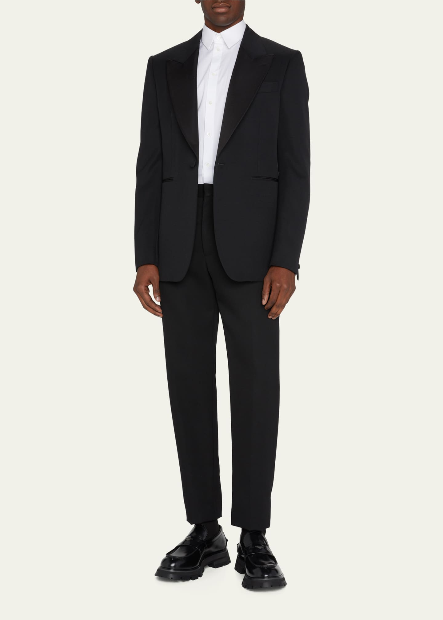 Alexander mcqueen deals tuxedo dress