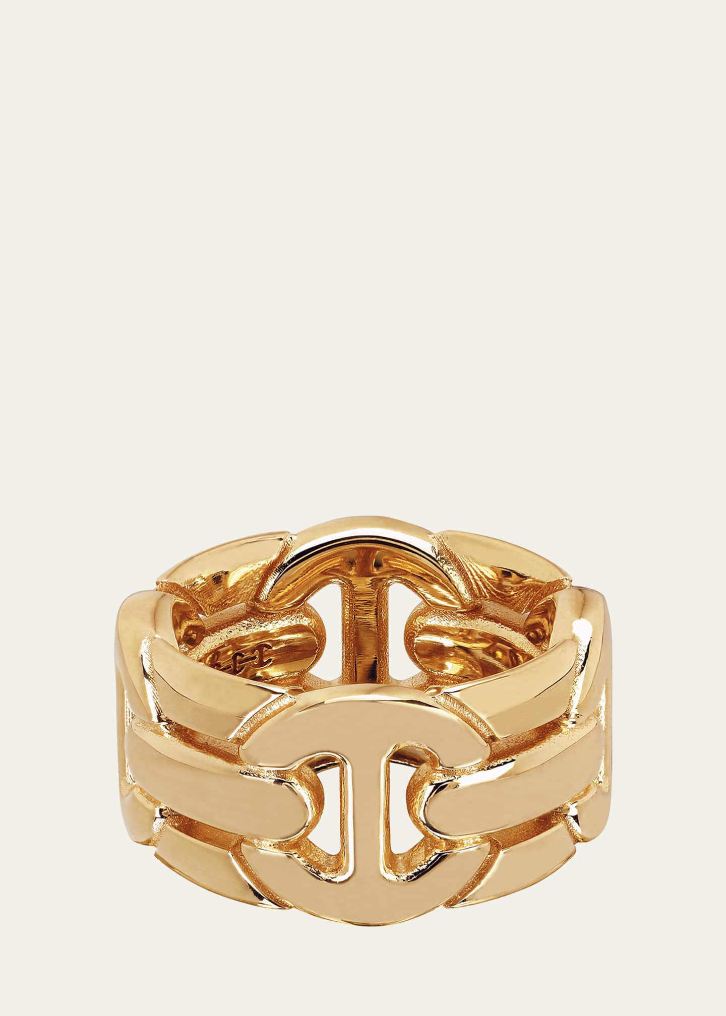 Hoorsenbuhs Wall Quad Ring in Yellow Gold - Bergdorf Goodman