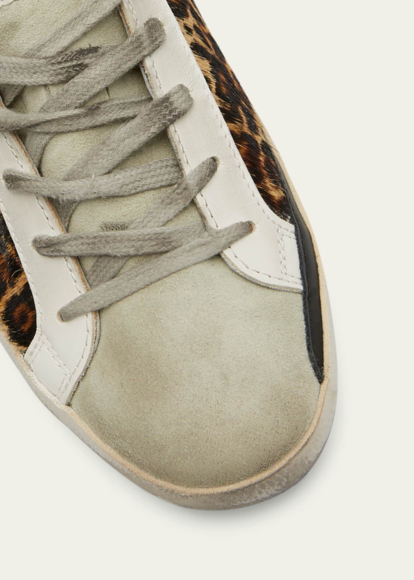 Golden Goose Superstar Sabot Leopard-Print Sneakers Image 5 of 5