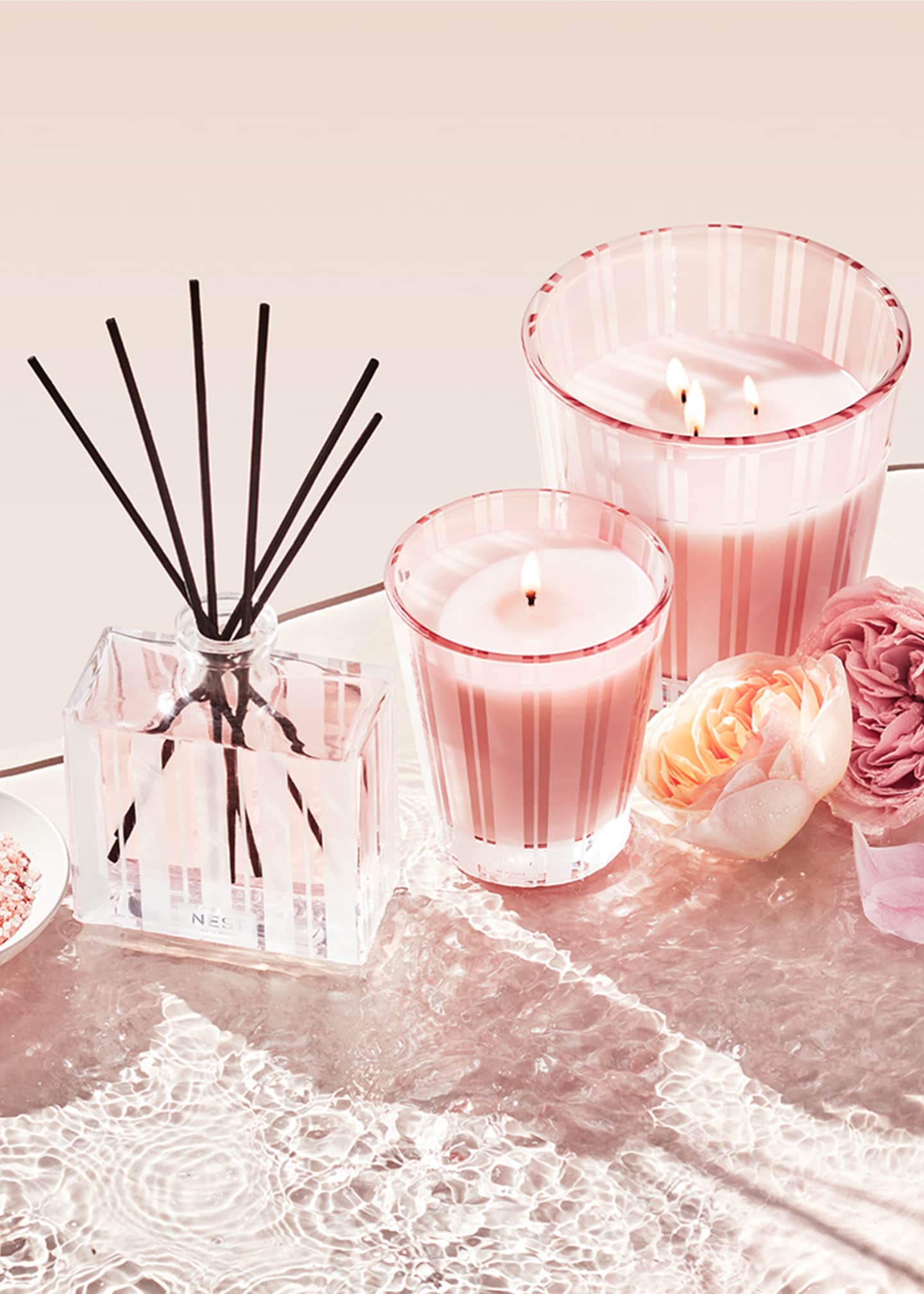 NEST New York Himalayan Salt & Rosewater Reed Diffuser Image 4 of 4