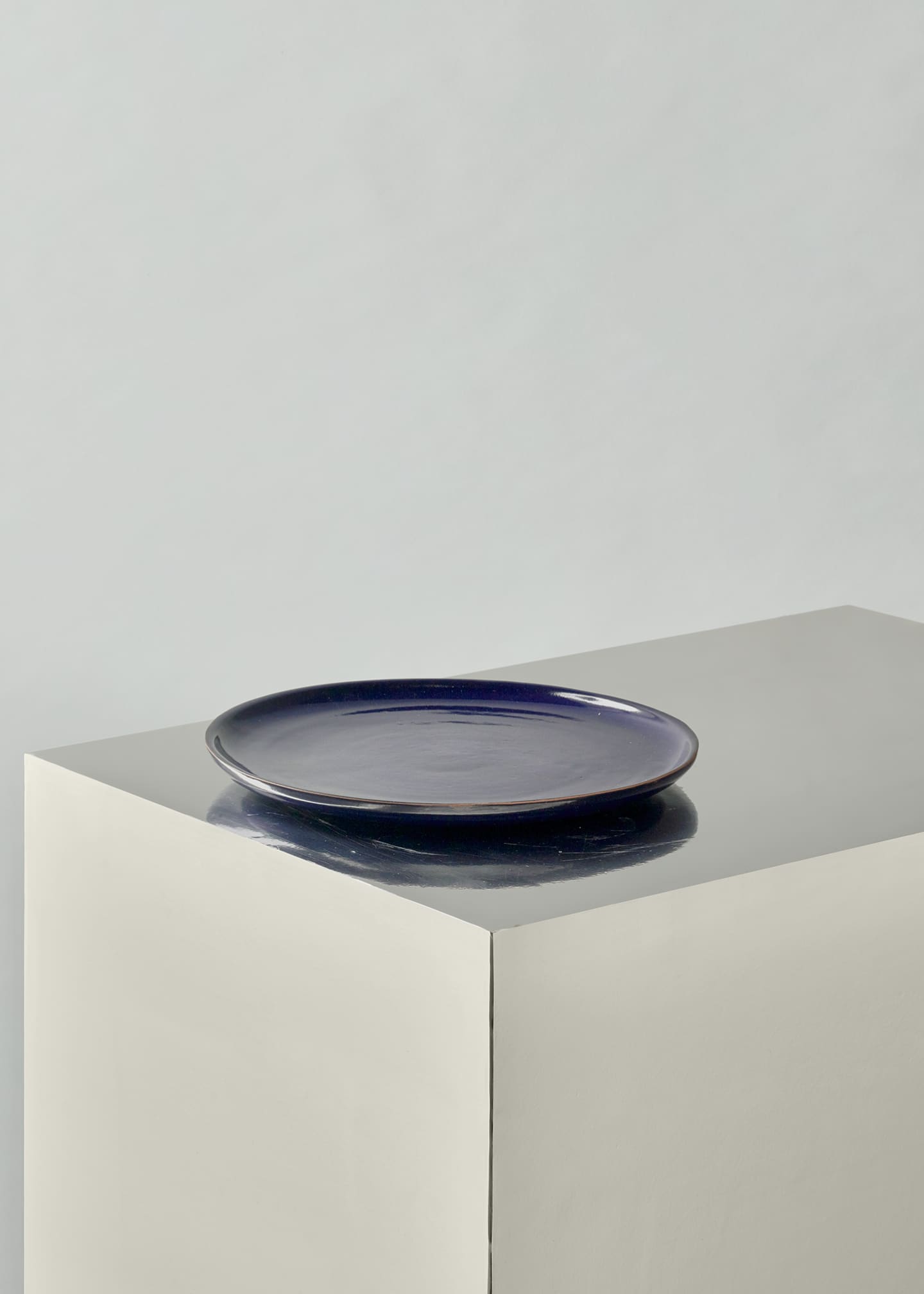 TRAME Dinner Plate, Blue Image 2 of 2