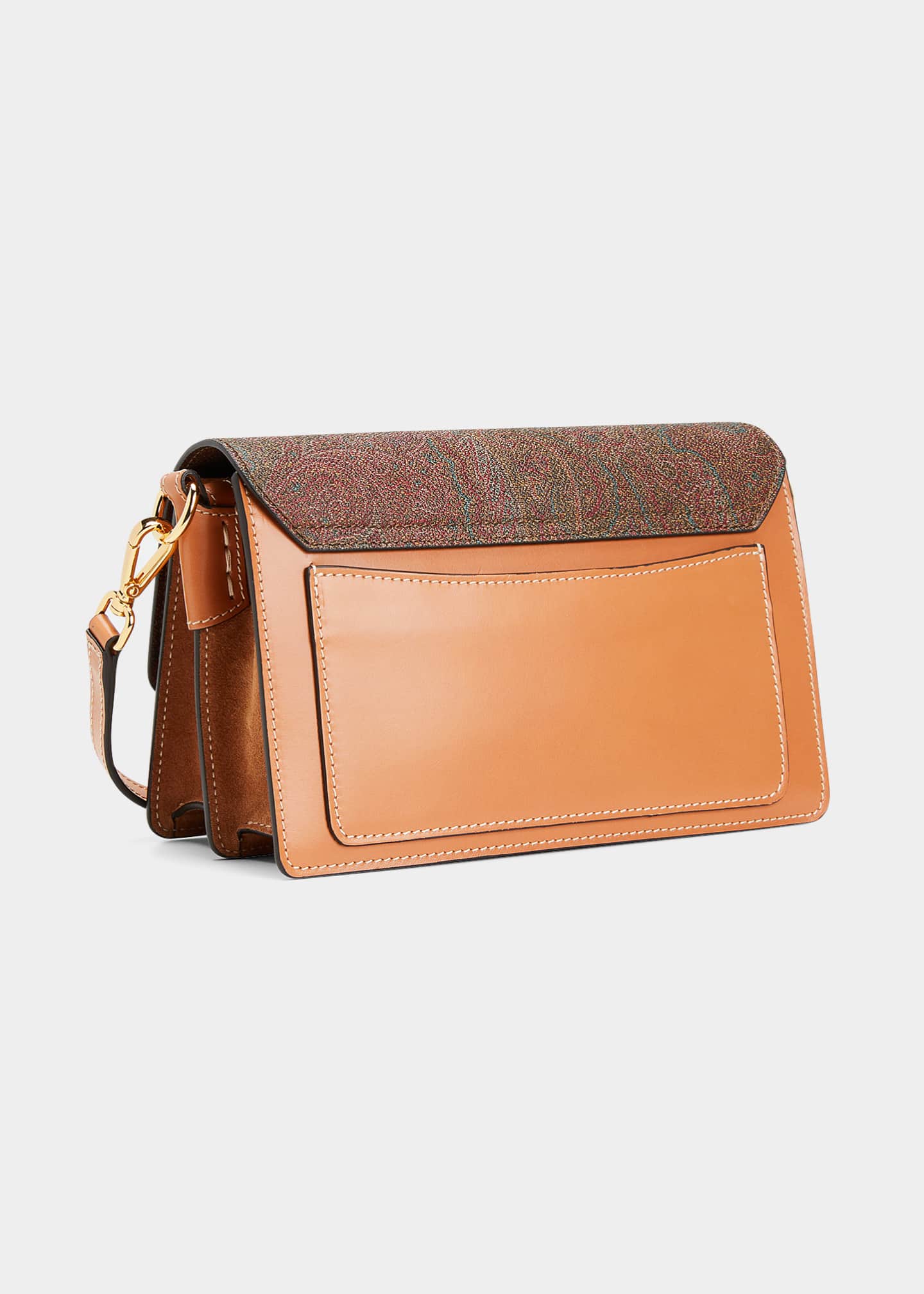 Etro Paisley Studded Flap Shoulder Bag - Bergdorf Goodman