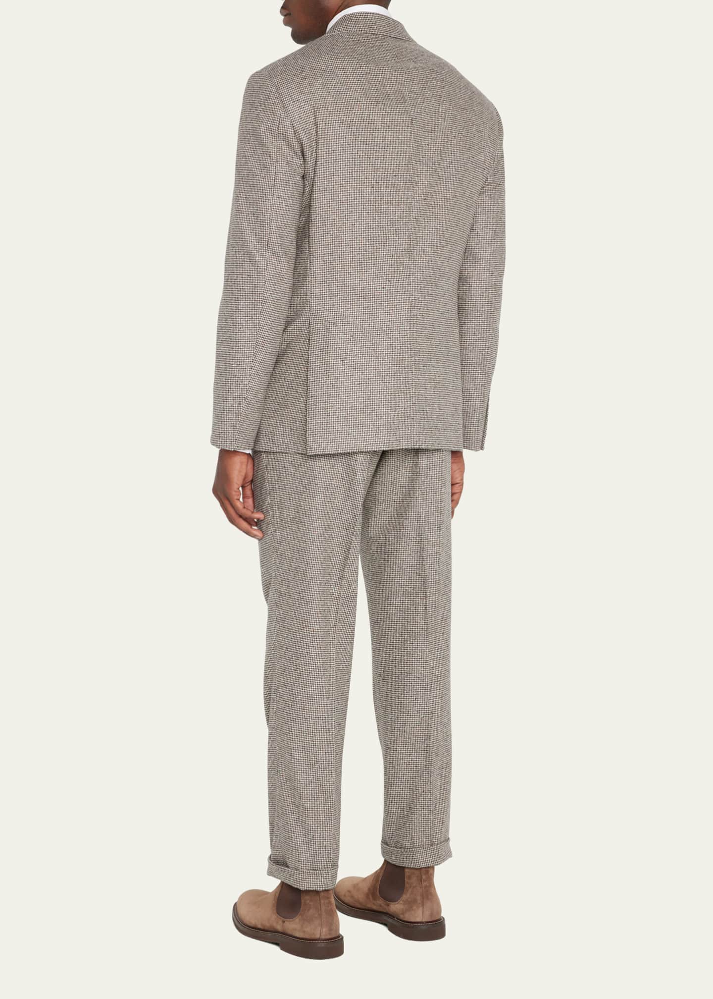 Brunello Cucinelli Men #39 s Houndstooth Two Piece Suit Bergdorf Goodman