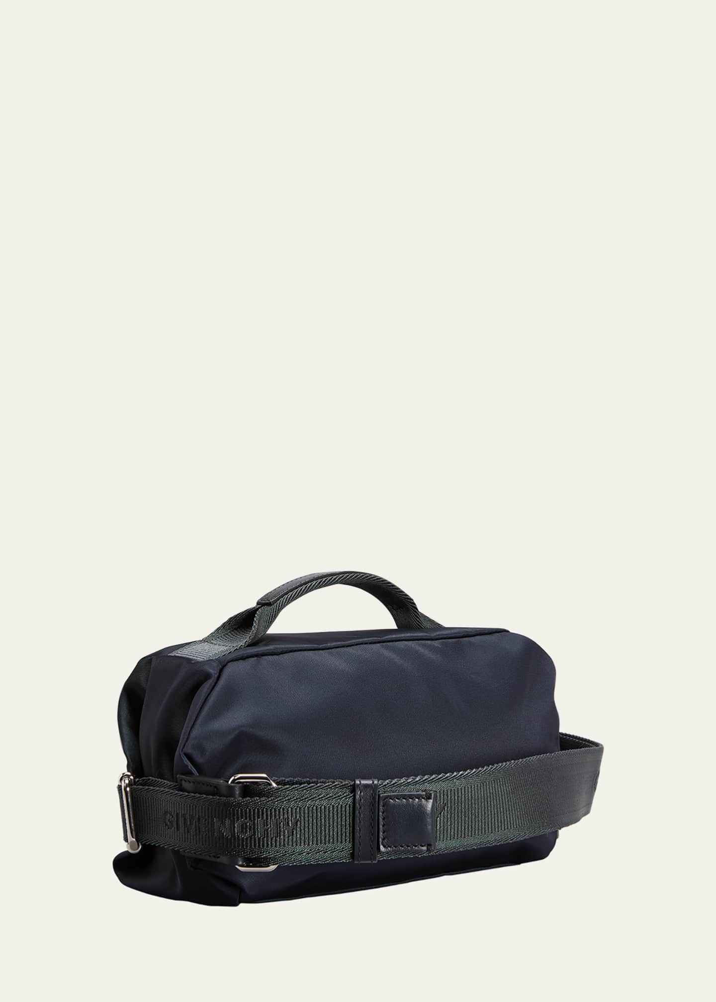 Givenchy Men's G-Zip Bumbag 4G Nylon Belt Bag - Bergdorf Goodman