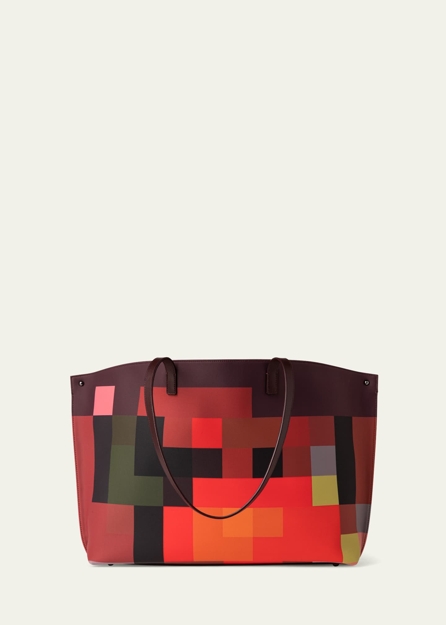 Akris Ai Medium Abstract-Print Shoulder Bag - Bergdorf Goodman