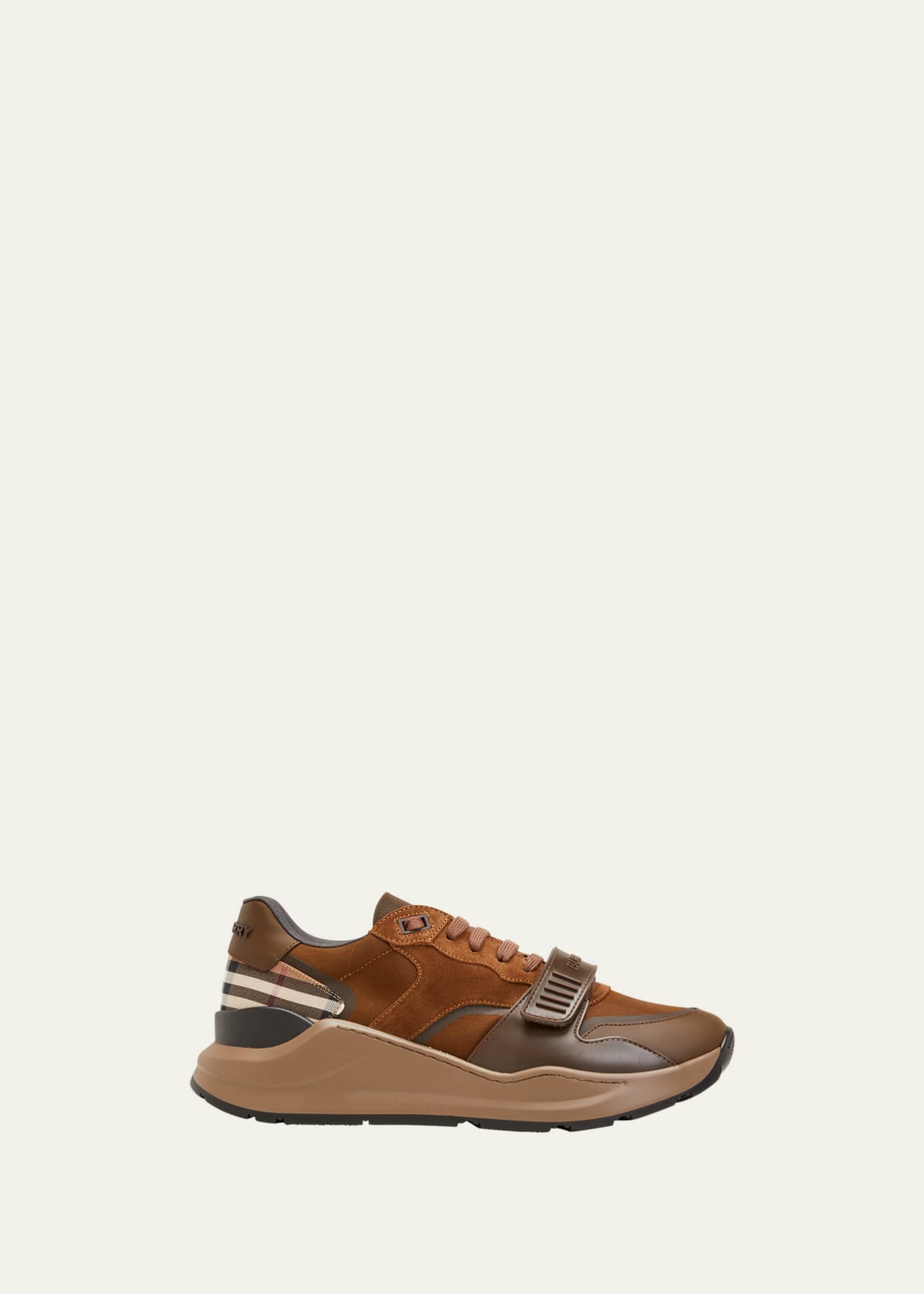 Burberry best sale strap sneakers