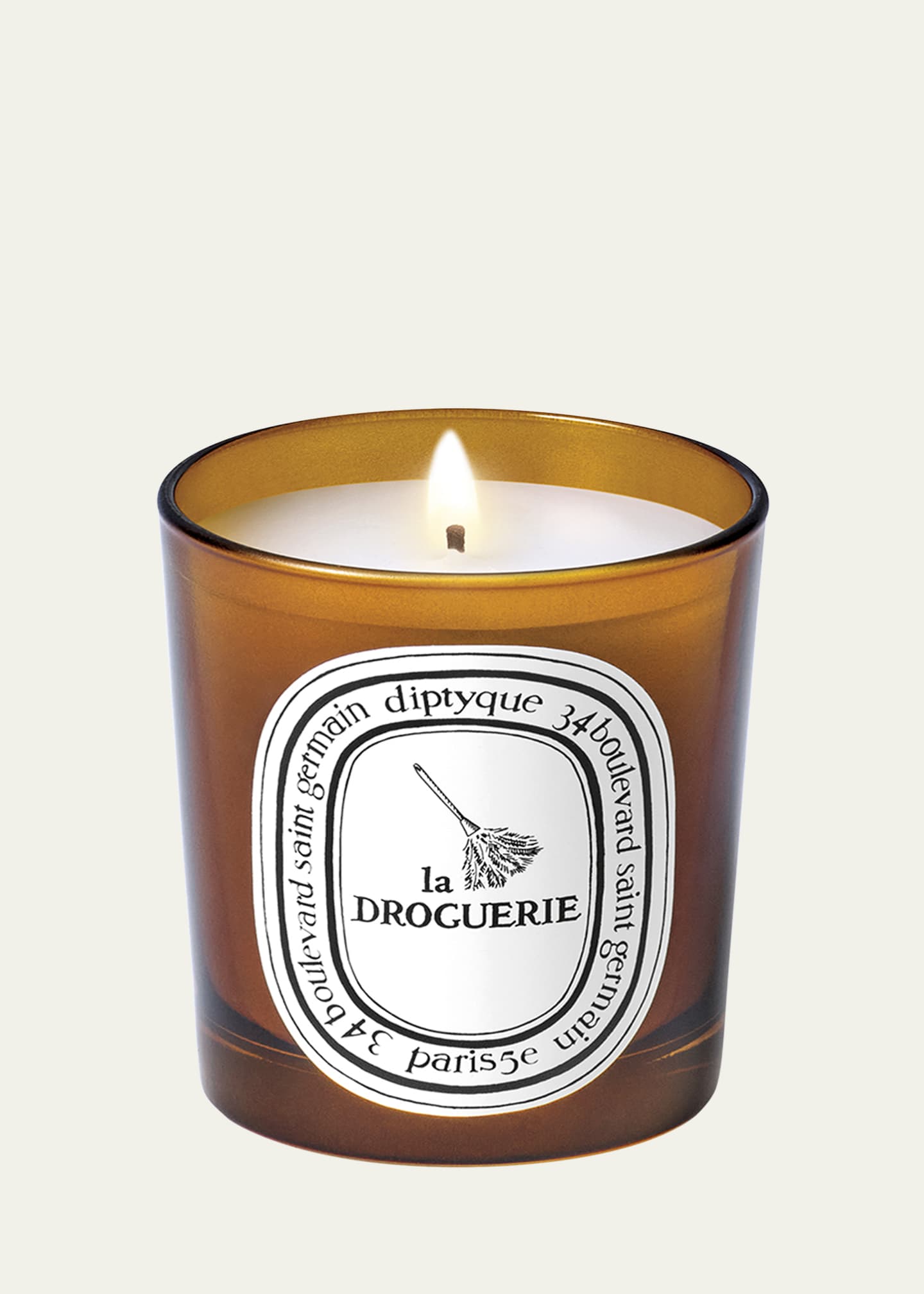 DIPTYQUE La Droguerie Odor Removing Candle (Basil), 6.5 oz. Image 2 of 3