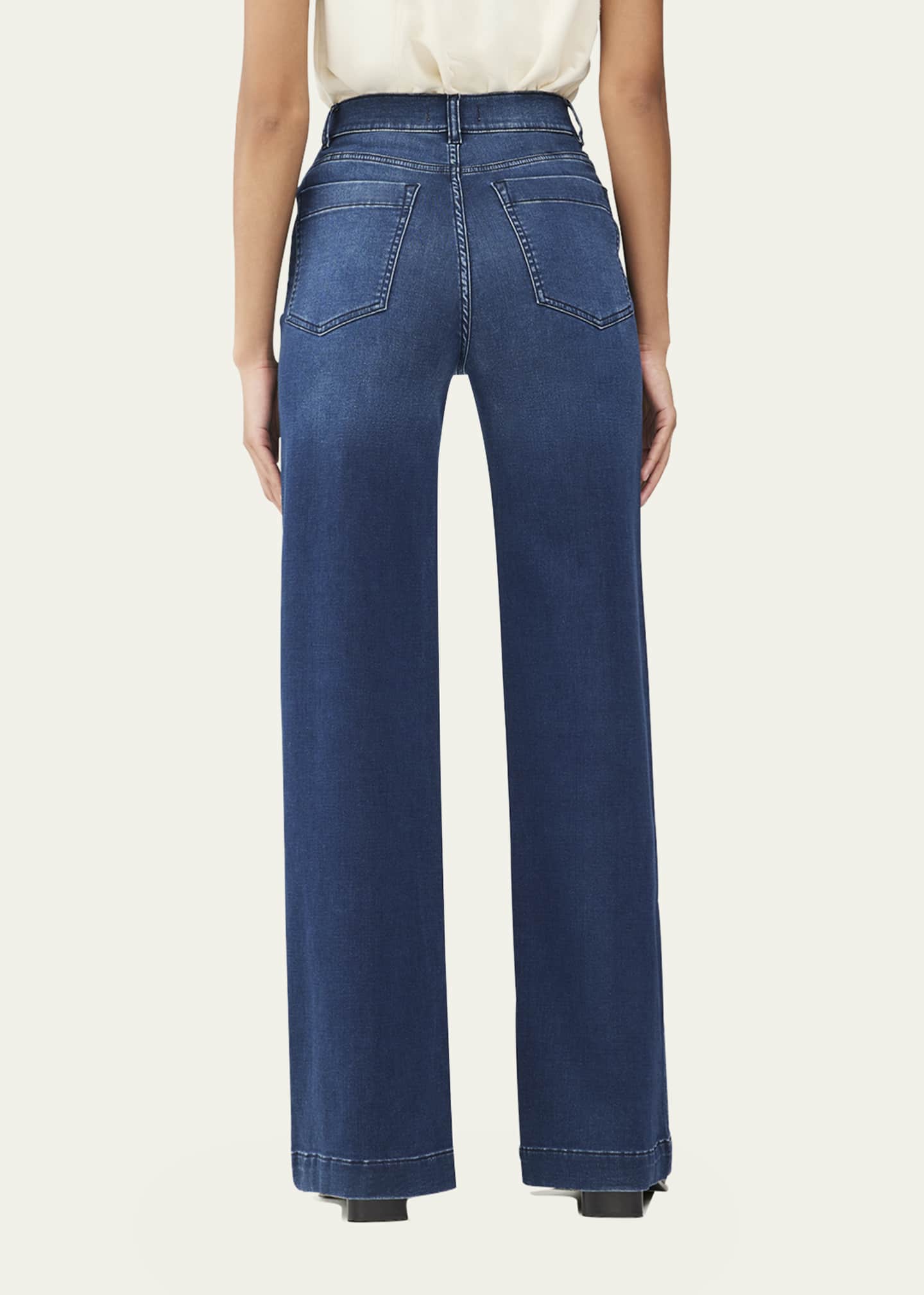DL1961 Hepburn Wide-Leg High-Rise Vintage Jeans - Bergdorf Goodman