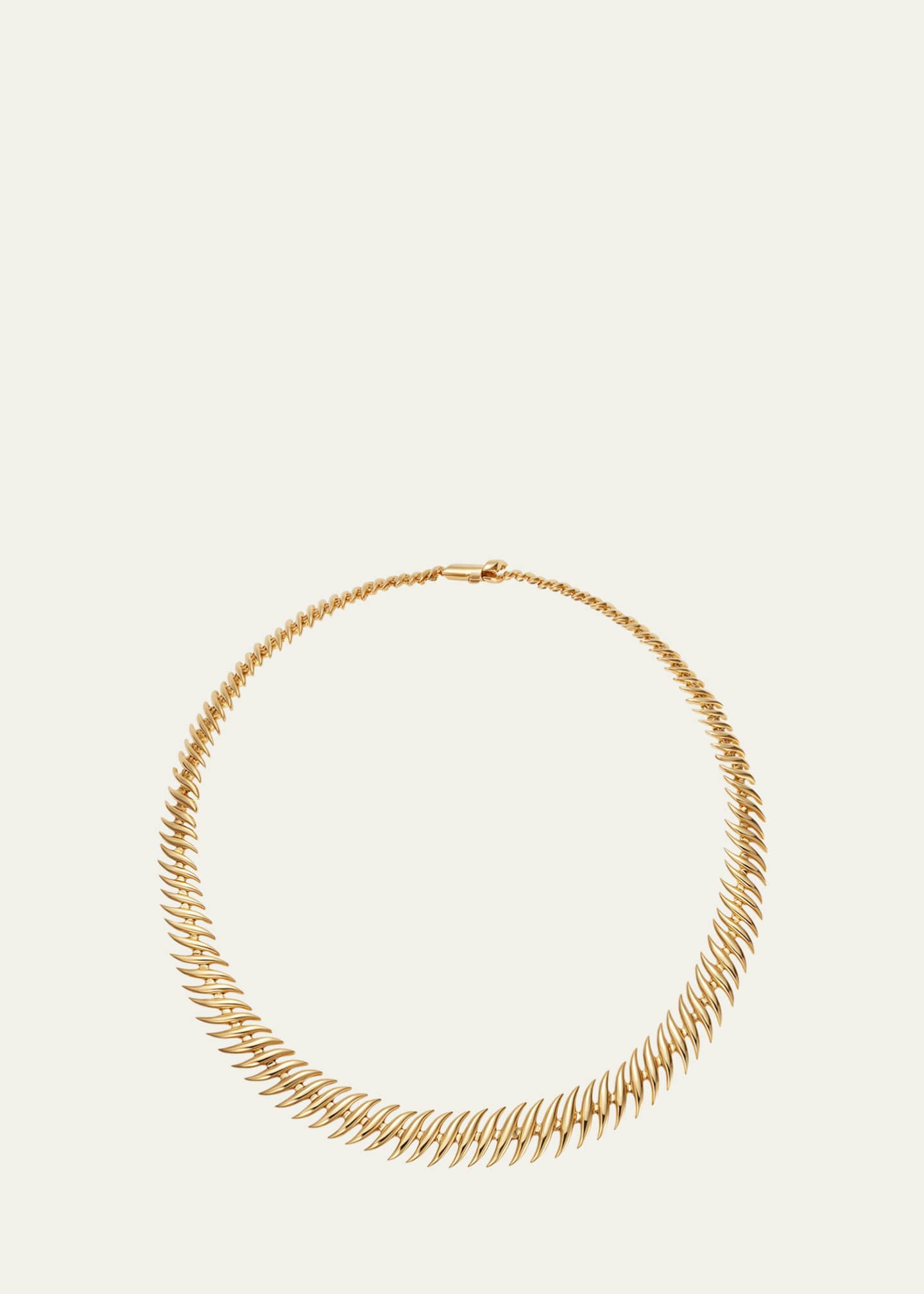 Fernando Jorge Flame Small Necklace in Yellow Gold Image 1 of 3