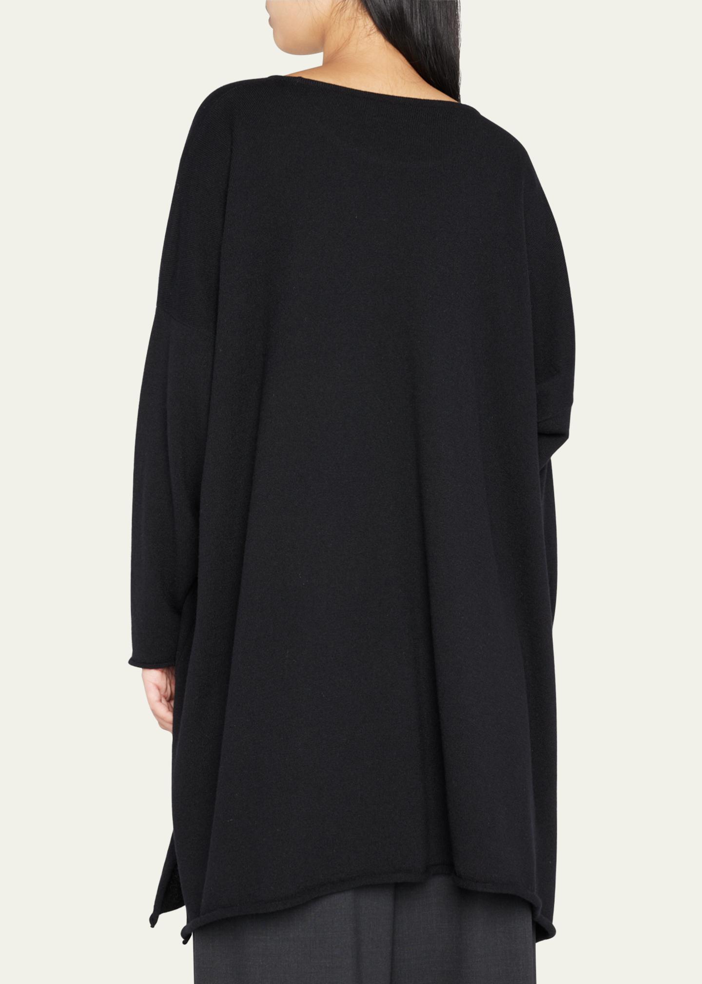Eskandar A-line Cashmere Sweater (Long Plus Length) - Bergdorf Goodman