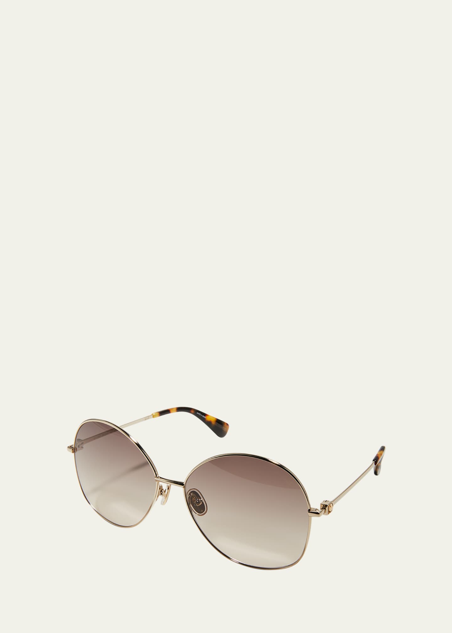 Max mara round sunglasses cheap