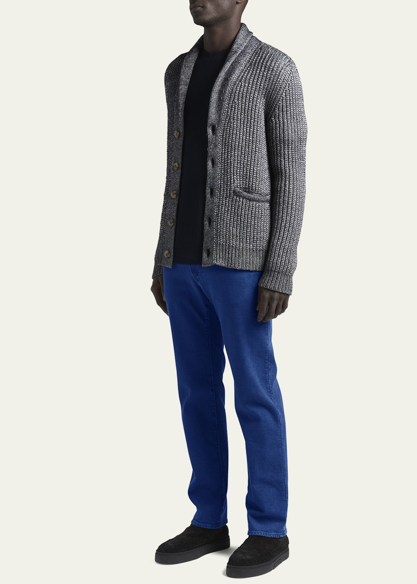 Giorgio Armani Men's 5-Pocket Stretch Denim Jeans - Bergdorf Goodman