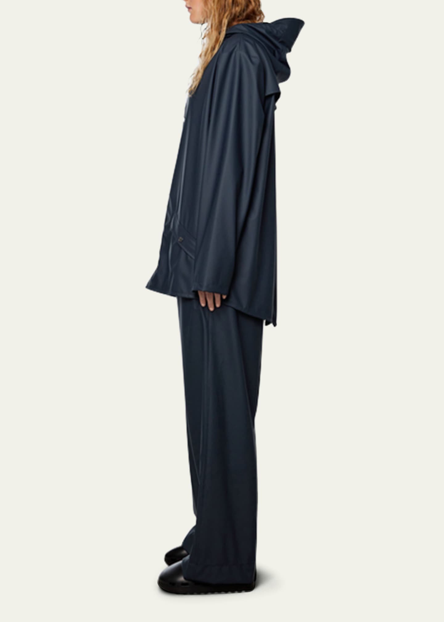 Snap-Front Hooded Jacket