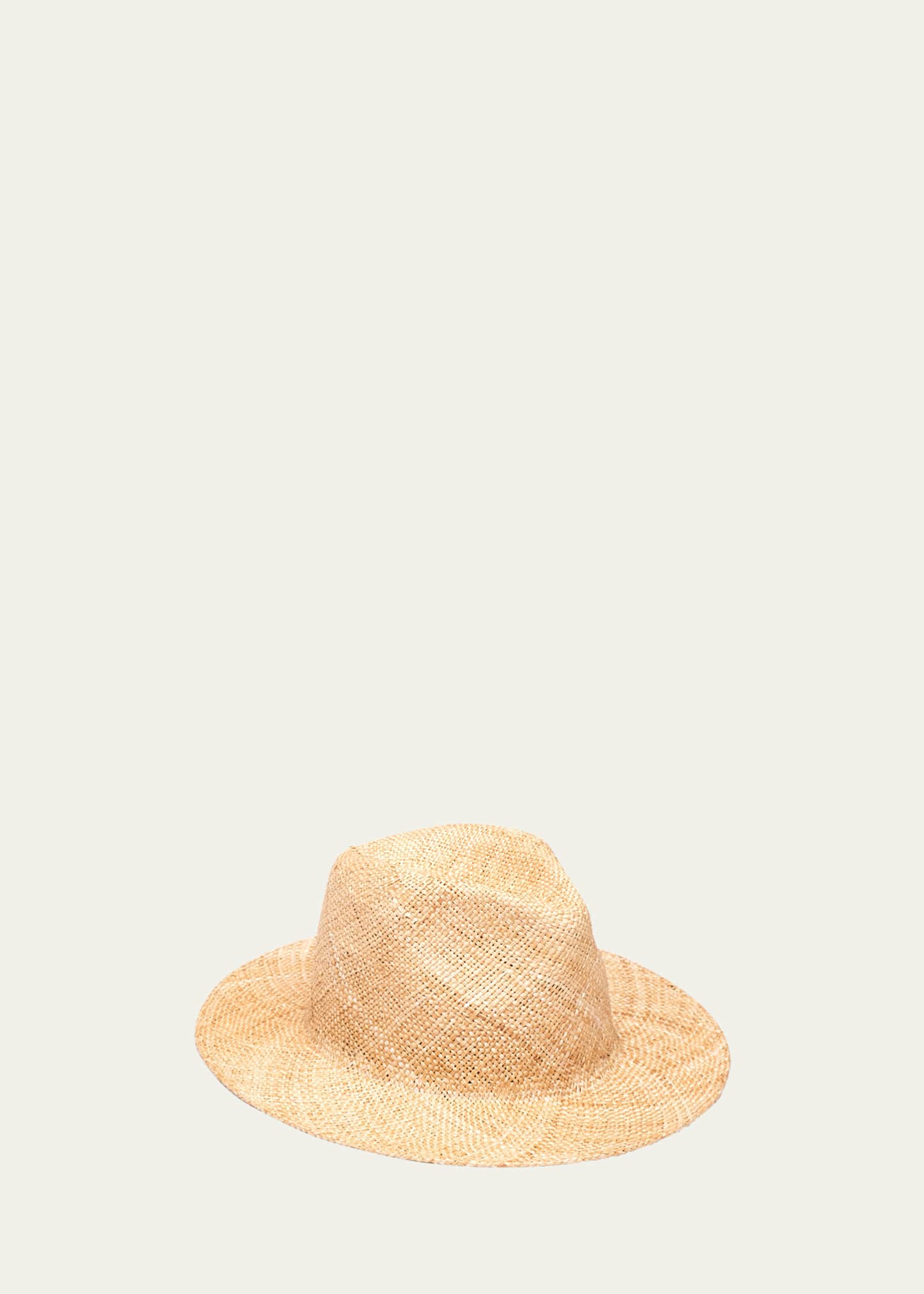 Eugenia Kim Lillian Natural Bao Fedora Hat