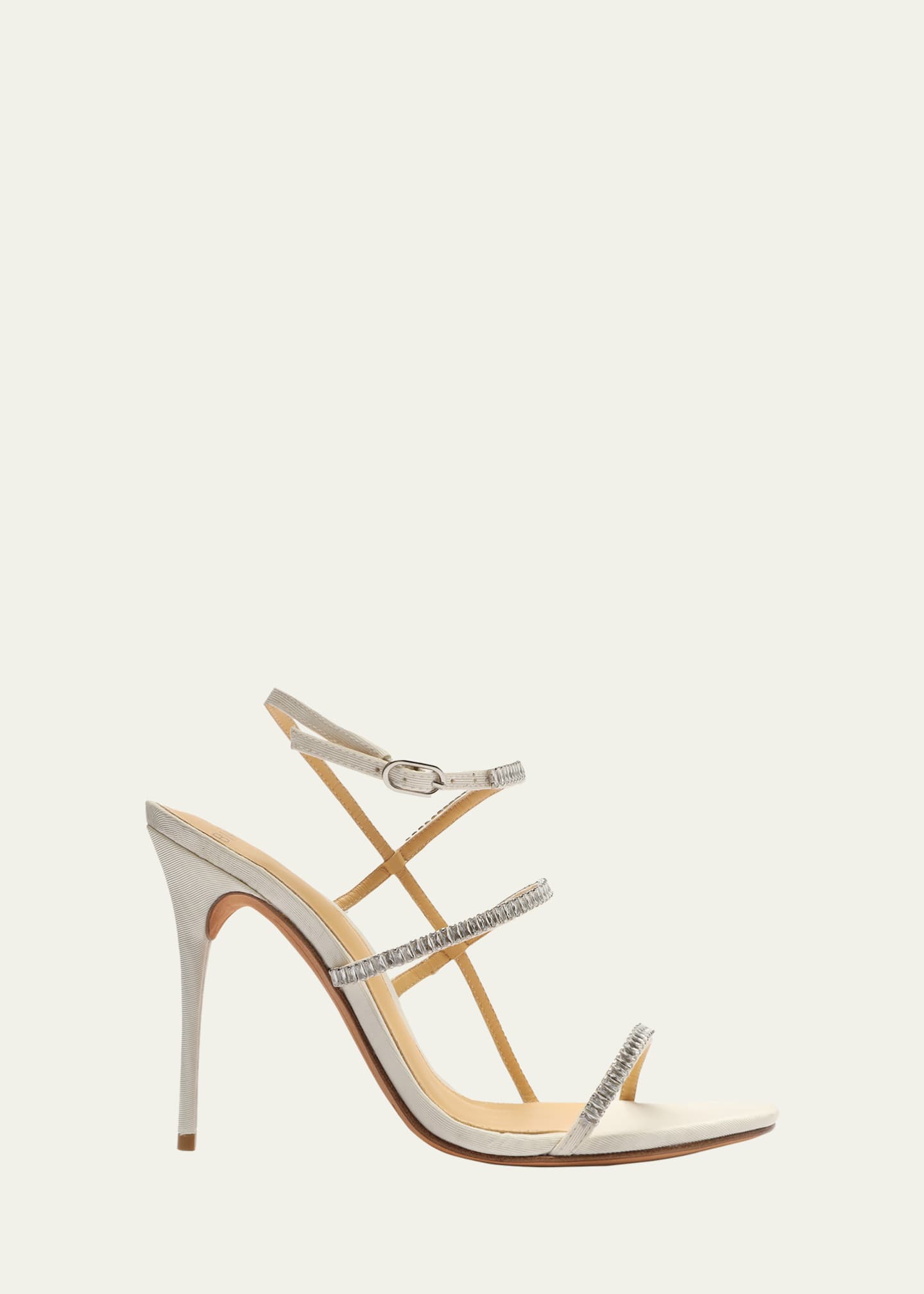 Alexandre Birman Sally Crystal Strappy Stiletto Sandals - Bergdorf Goodman