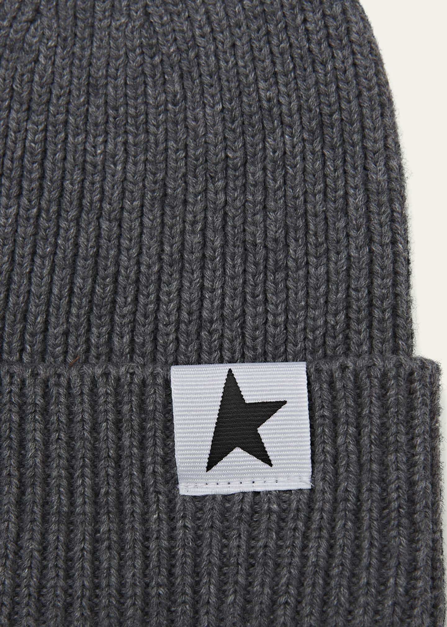 Golden Goose Boy's Star Beanie Hat Image 2 of 3