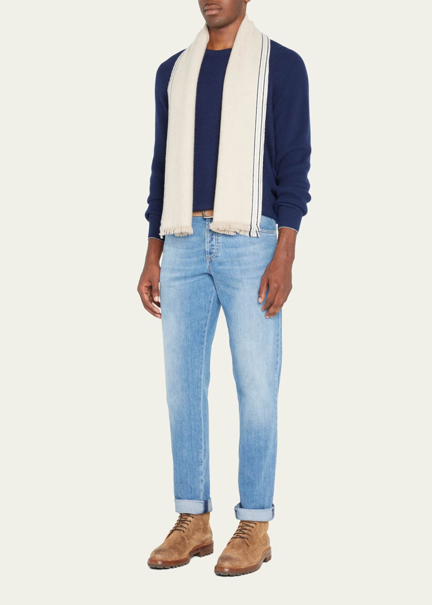Brunello Cucinelli Men Classic Scarf main image 1
