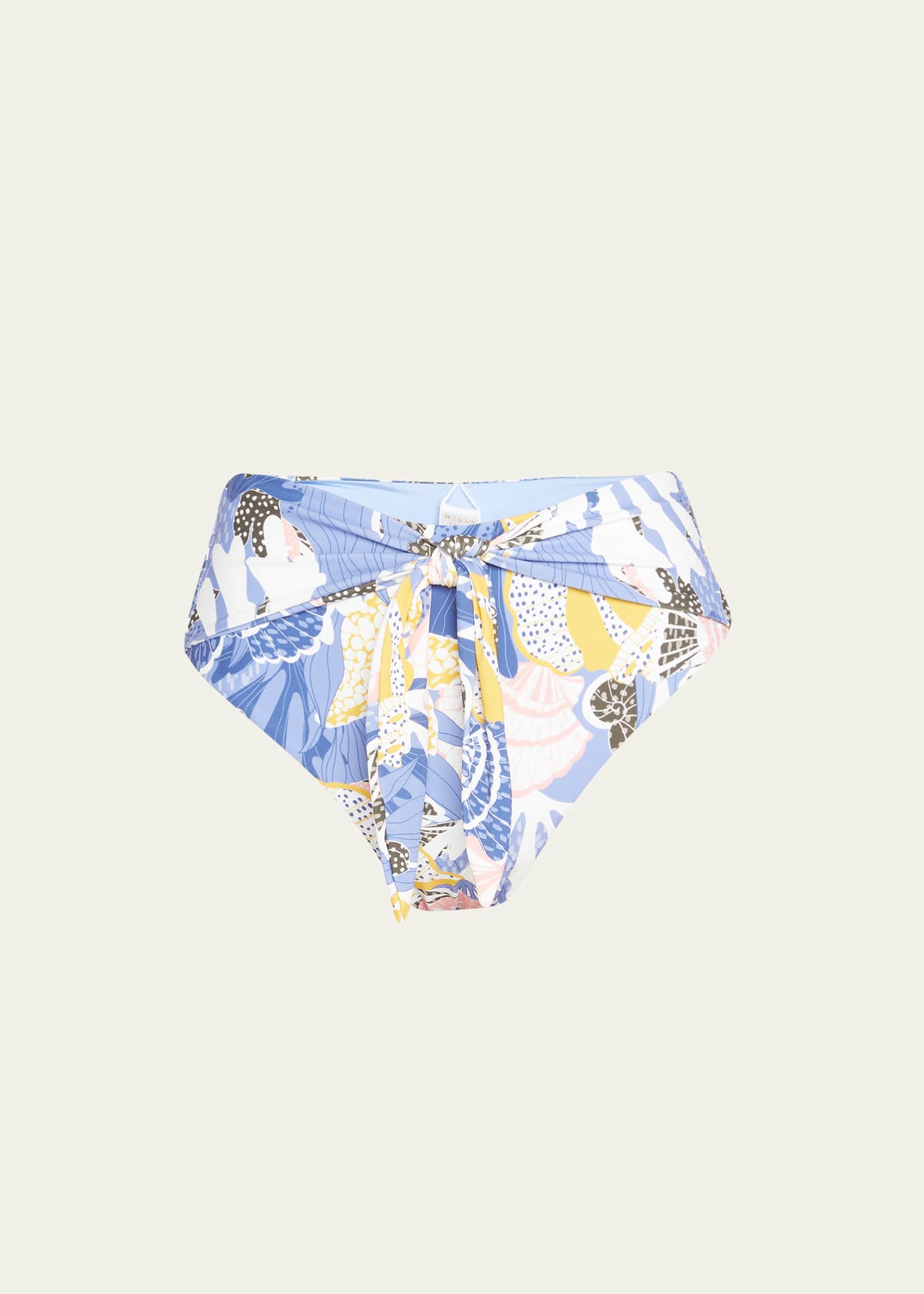 Milly Cabana Under The Sea Front Tie Bikini Bottoms Bergdorf Goodman