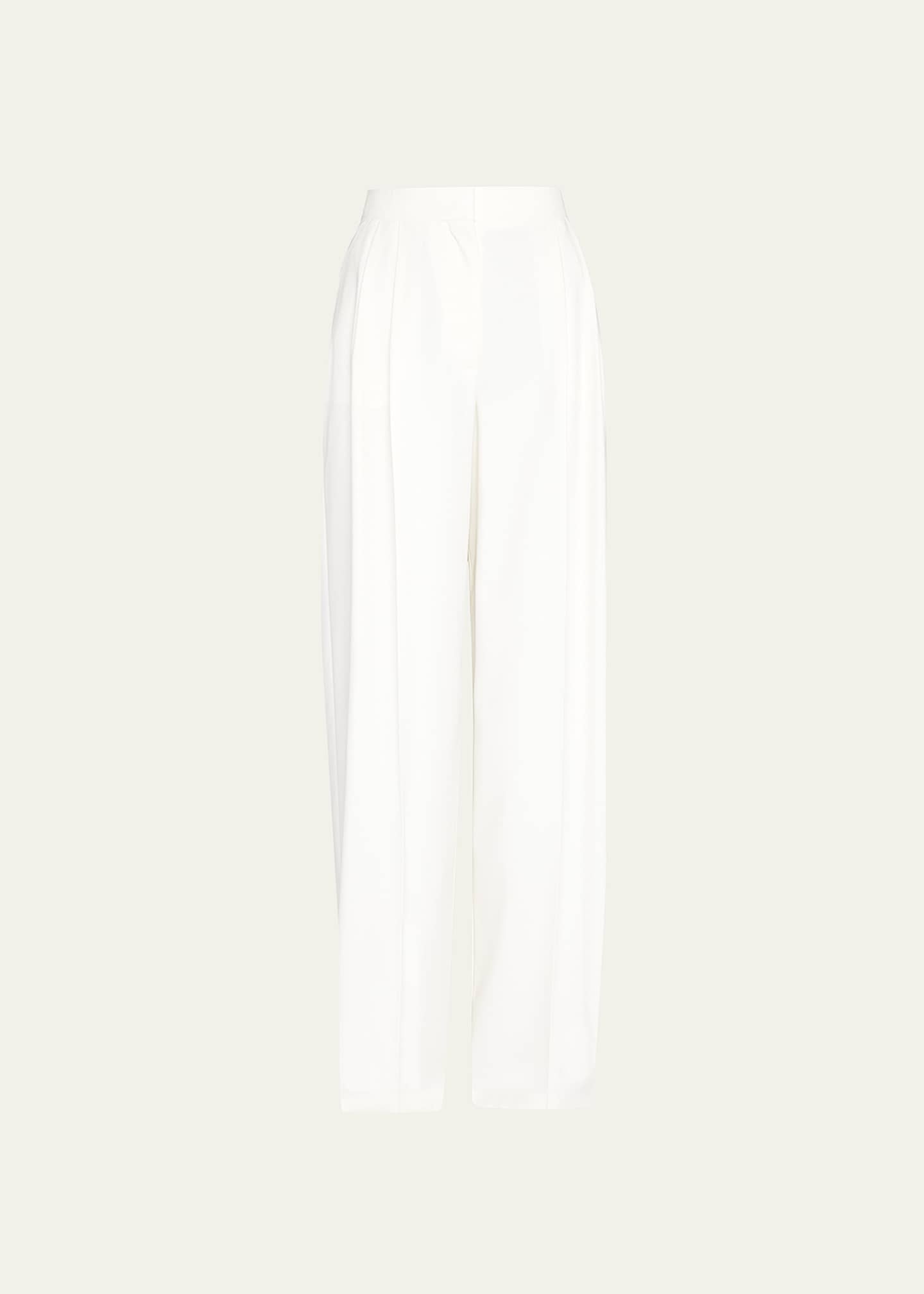 Alexander McQueen Wide-Leg Trousers - Bergdorf Goodman