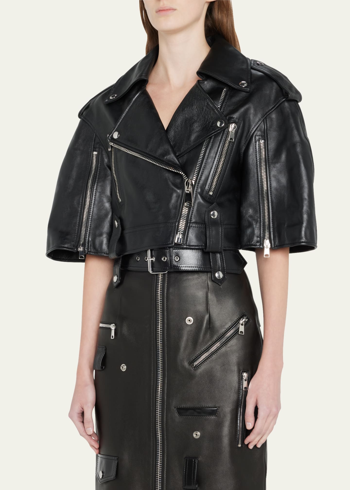 Cape leather jacket sale
