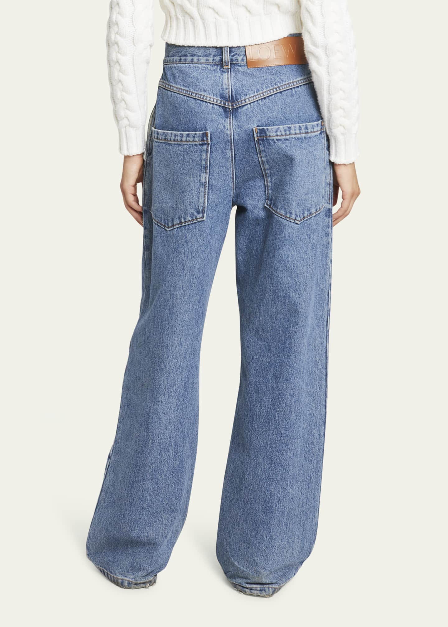 Loewe Anagram Baggy Jeans