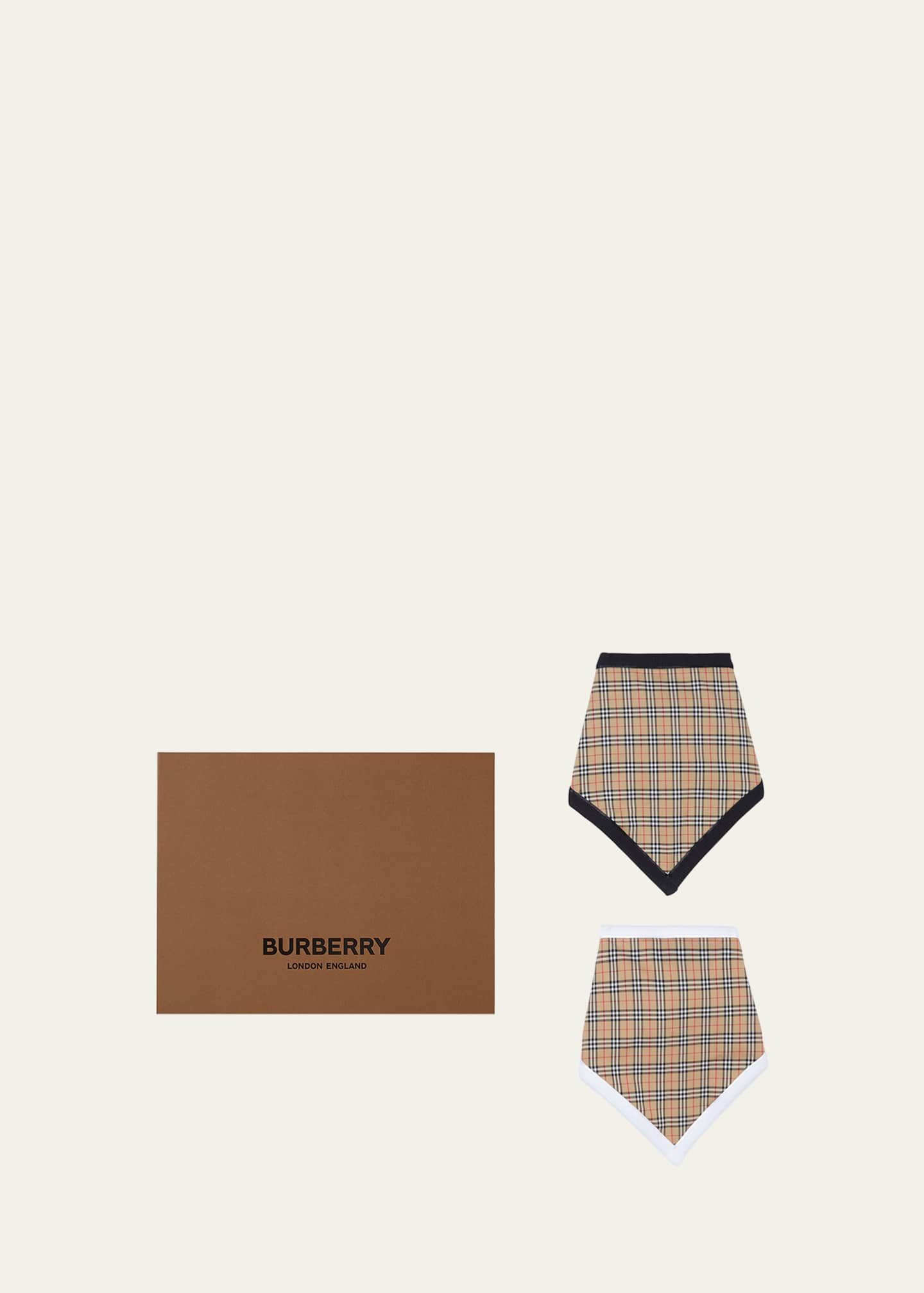 Burberry Kid s Camryn Two Piece BIb Gift Set Bergdorf Goodman