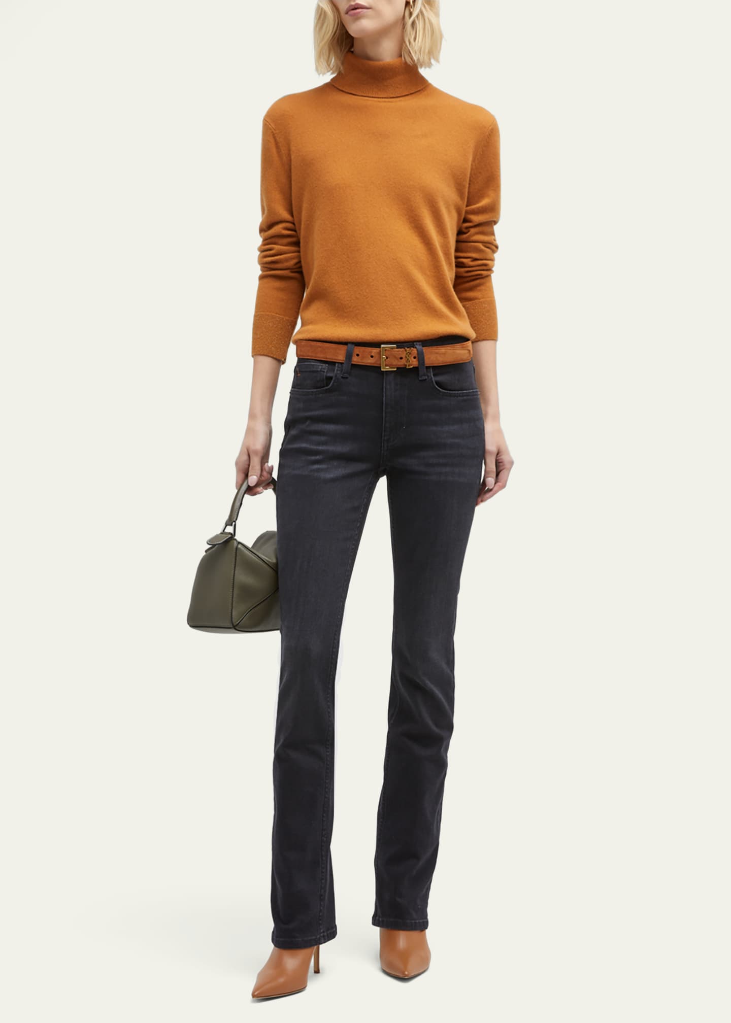 Lafayette 148 New York Kick Flare Mercer Jean Image 2 of 5