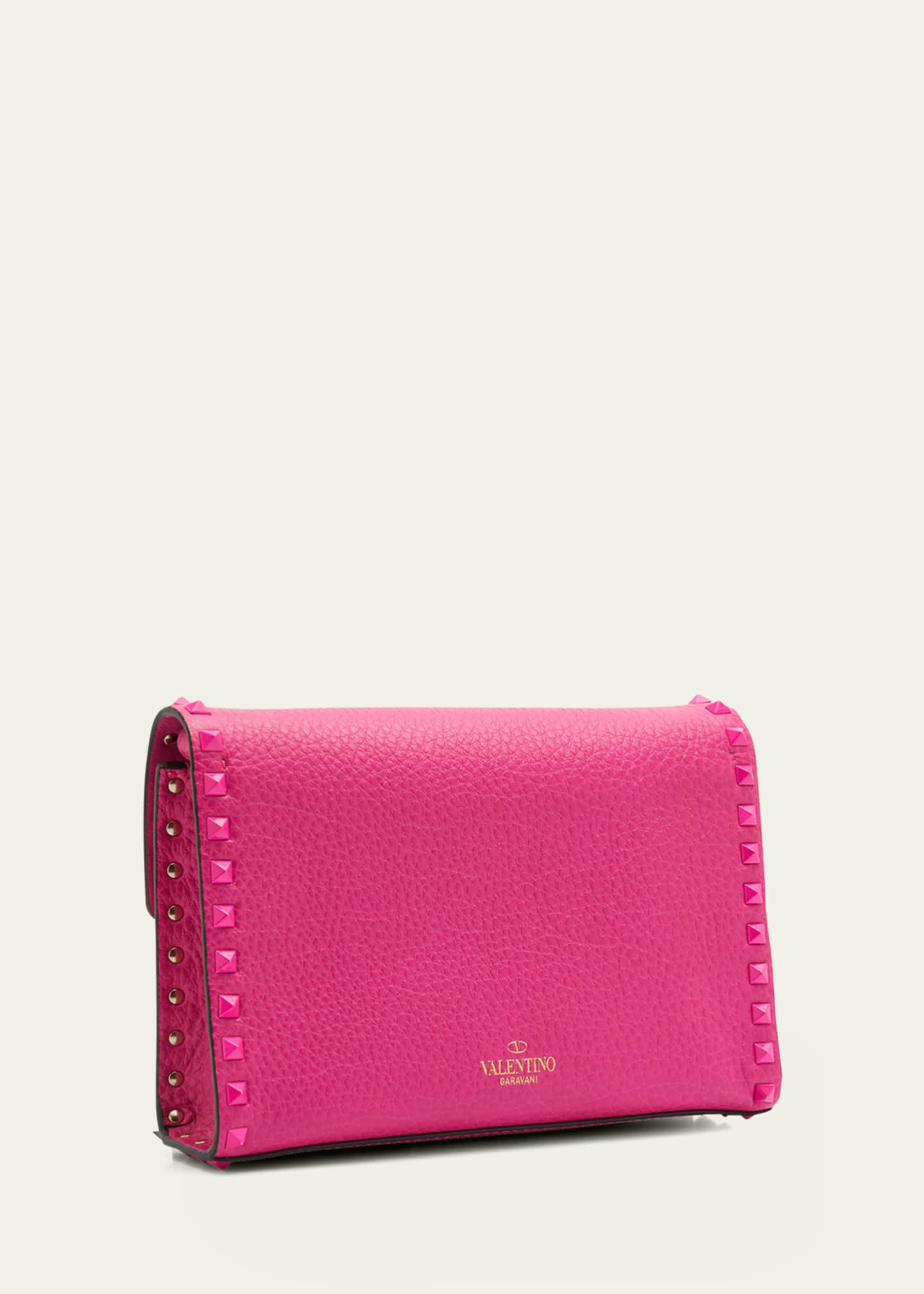 Valentino Garavani Rockstud Small Flap Leather Shoulder Bag Bergdorf