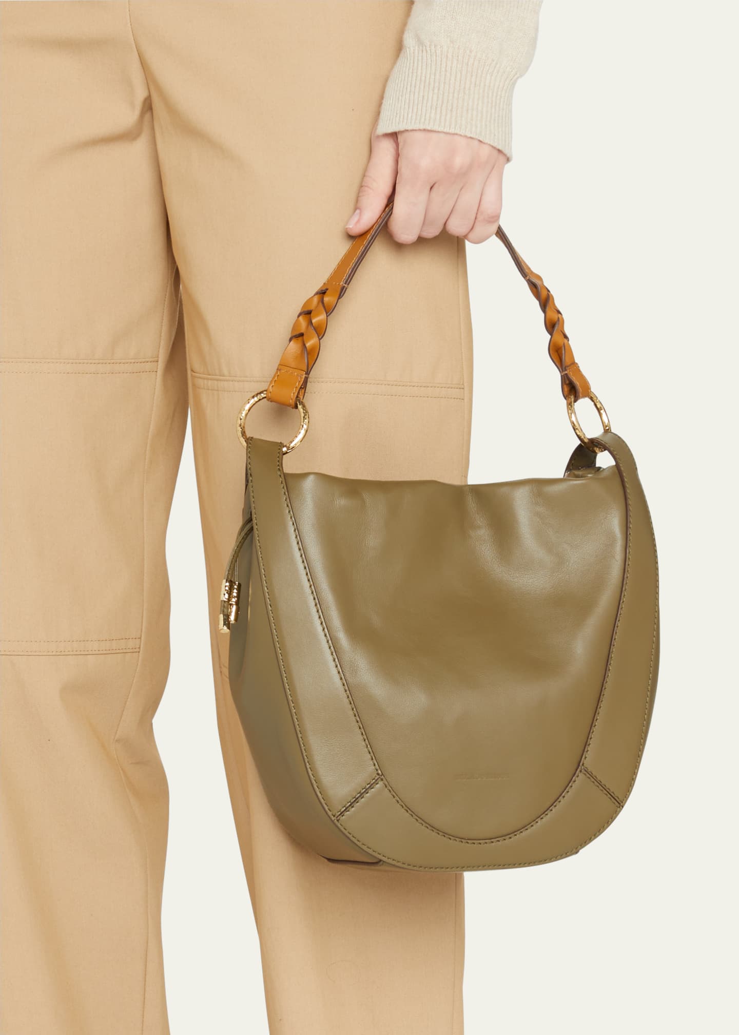 Ulla Johnson Hilma Drawstring Leather Bucket Bag Bergdorf Goodman