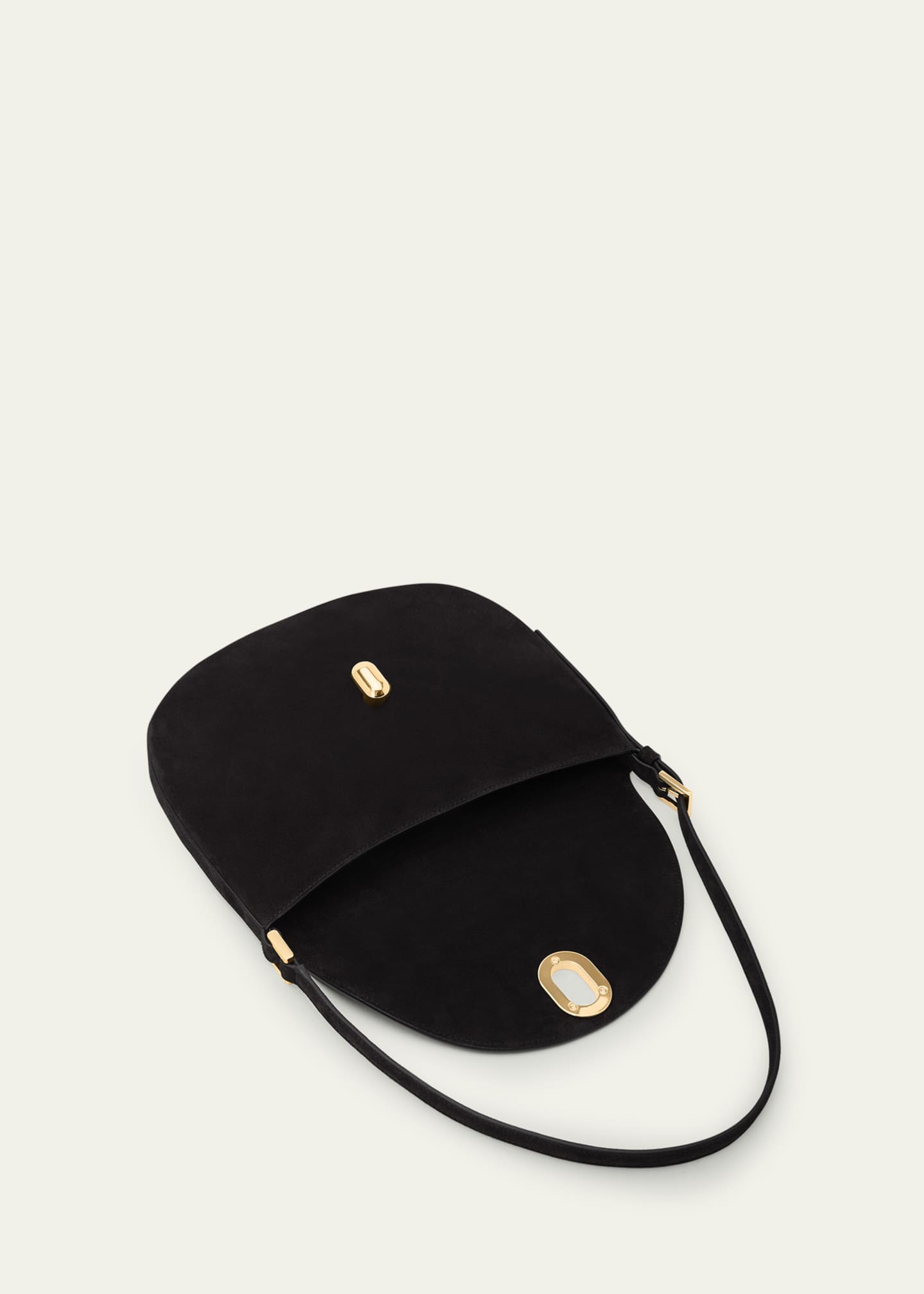 Savette The Tondo Suede Hobo Bag Image 4 of 5