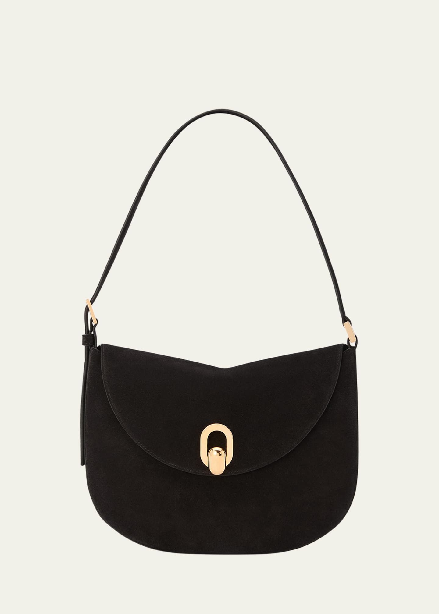 Savette The Tondo Suede Hobo Bag Image 1 of 5
