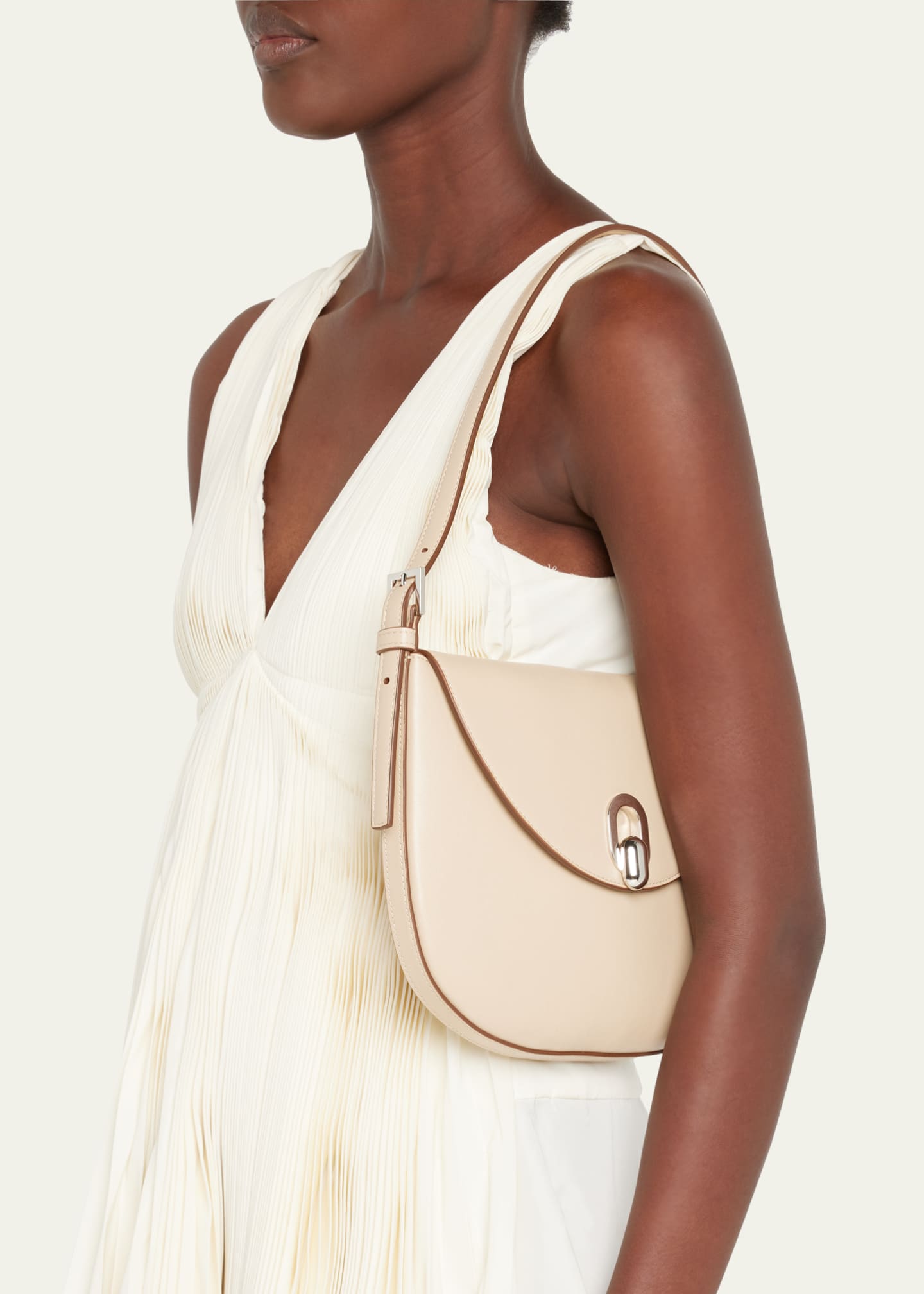 Savette The Tondo Leather Hobo Bag Bergdorf Goodman