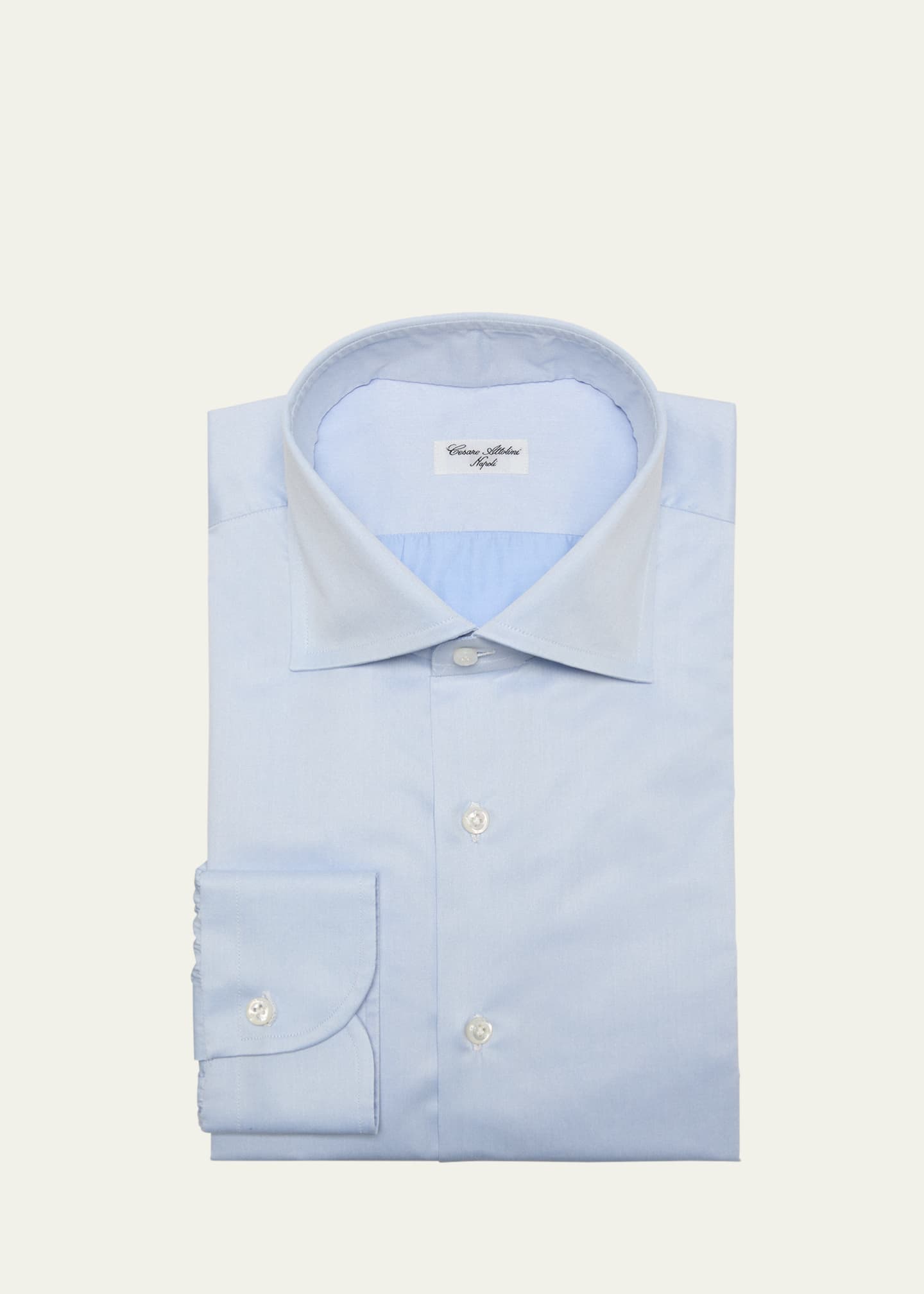 Cesare Attolini Men's Cotton Dress Shirt Image 1 of 2