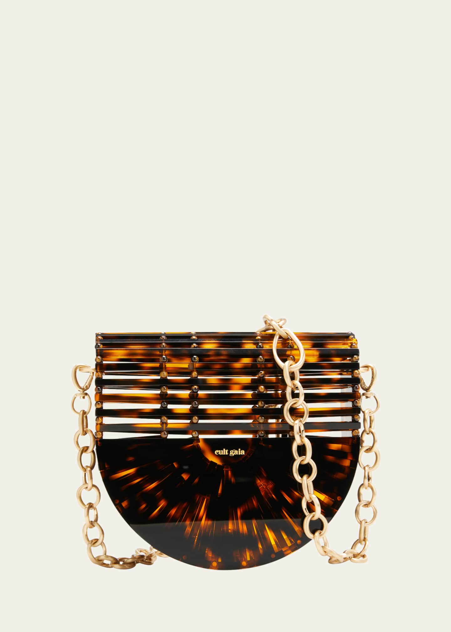 Cult Gaia Ark Flap Cutout Chain Crossbody Bag Bergdorf Goodman
