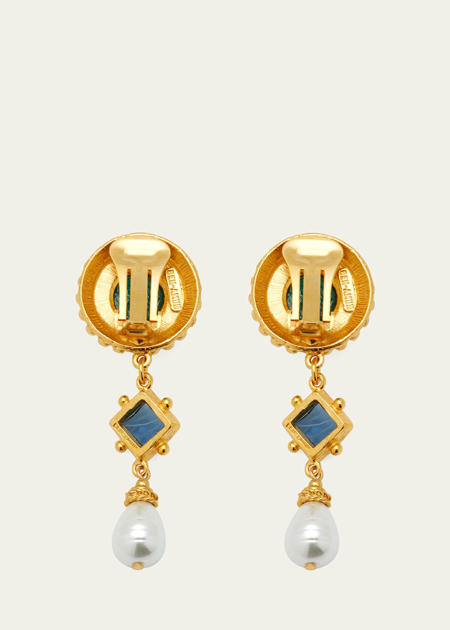 Ben amun clip on earrings store