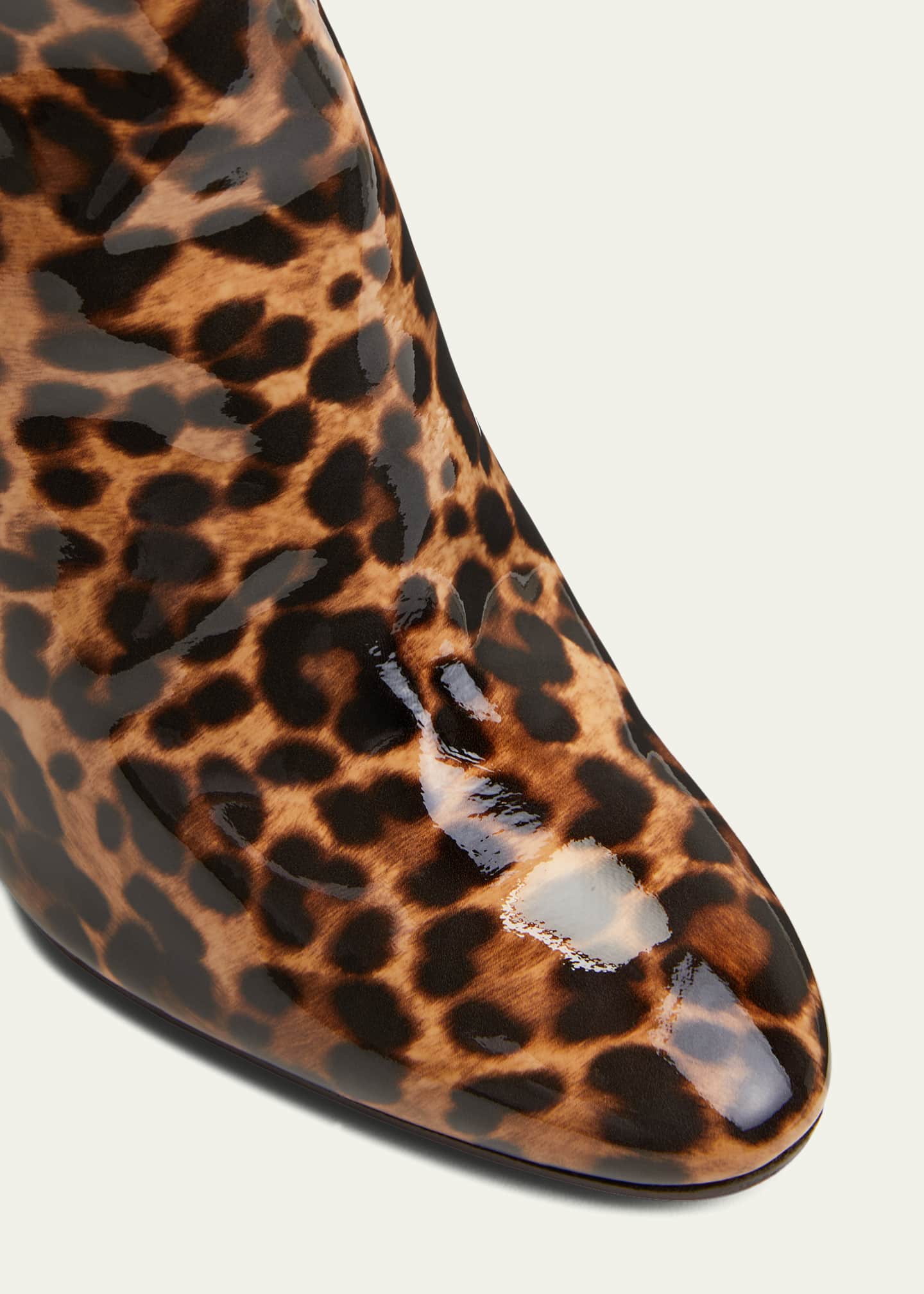 aquazzura leopard boots