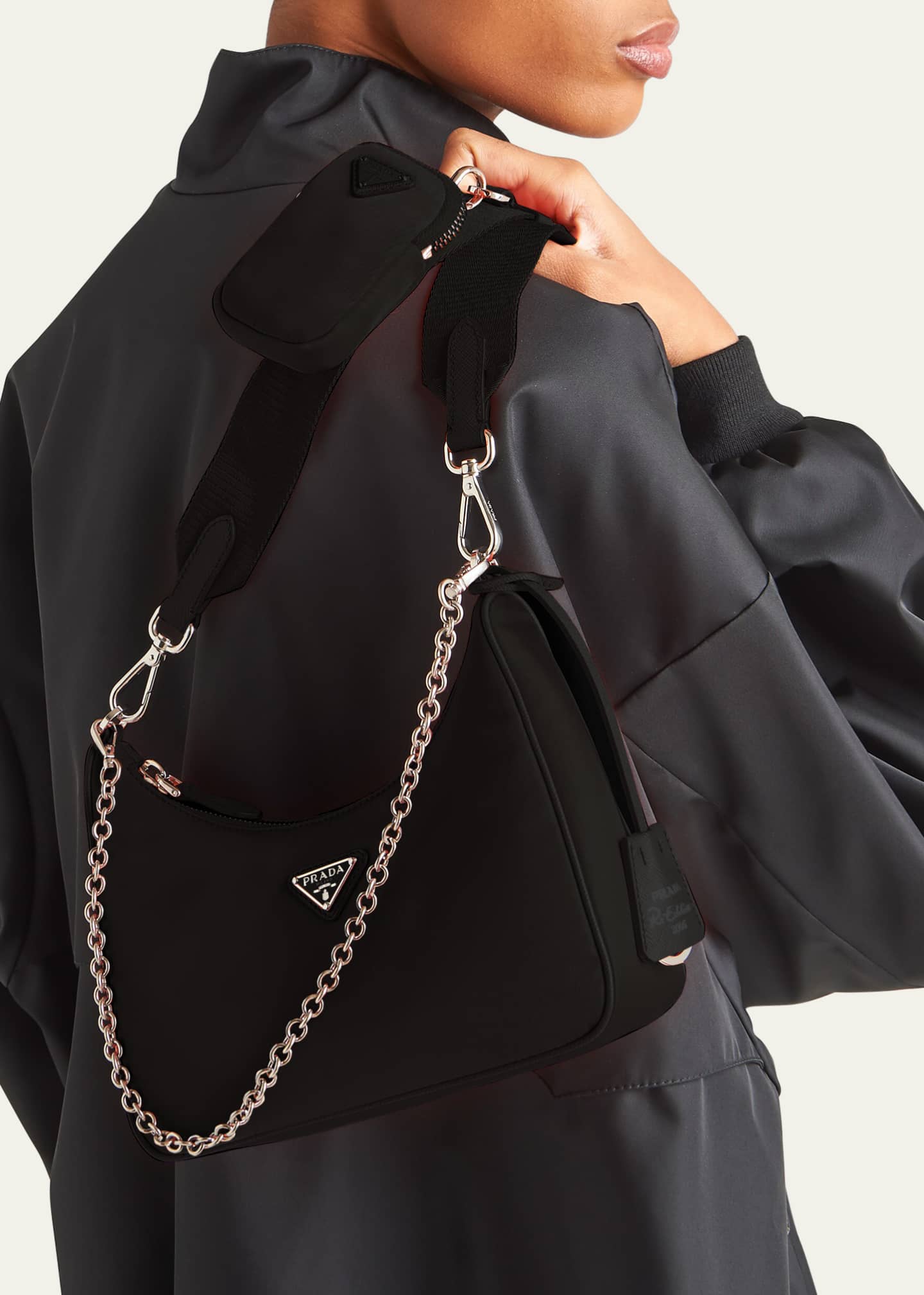 Prada Re-Edition 2005 Nylon Shoulder Bag Image 2 of 5