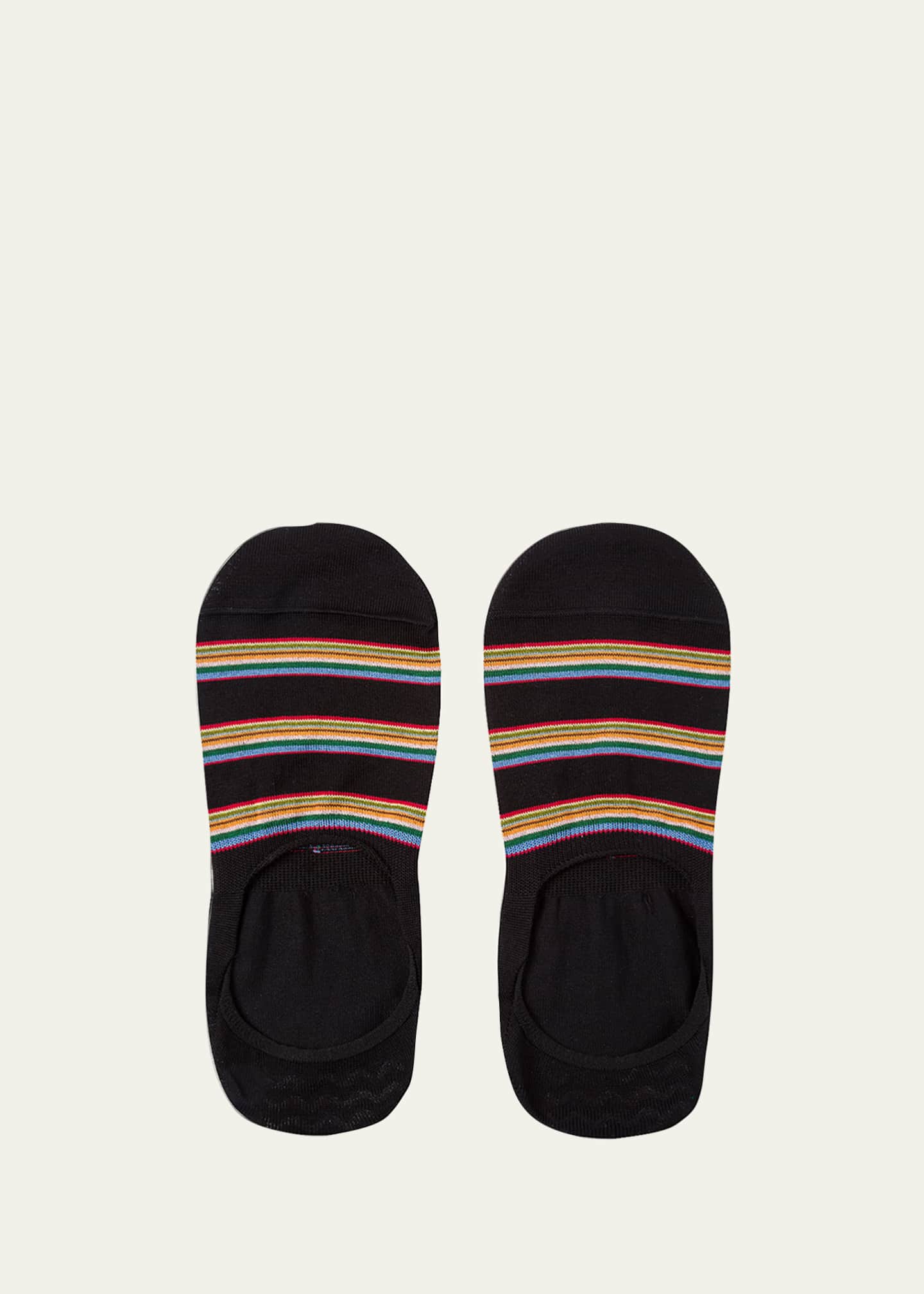 Paul Smith Men s Multiblock No Show Socks w Heel Grips Bergdorf
