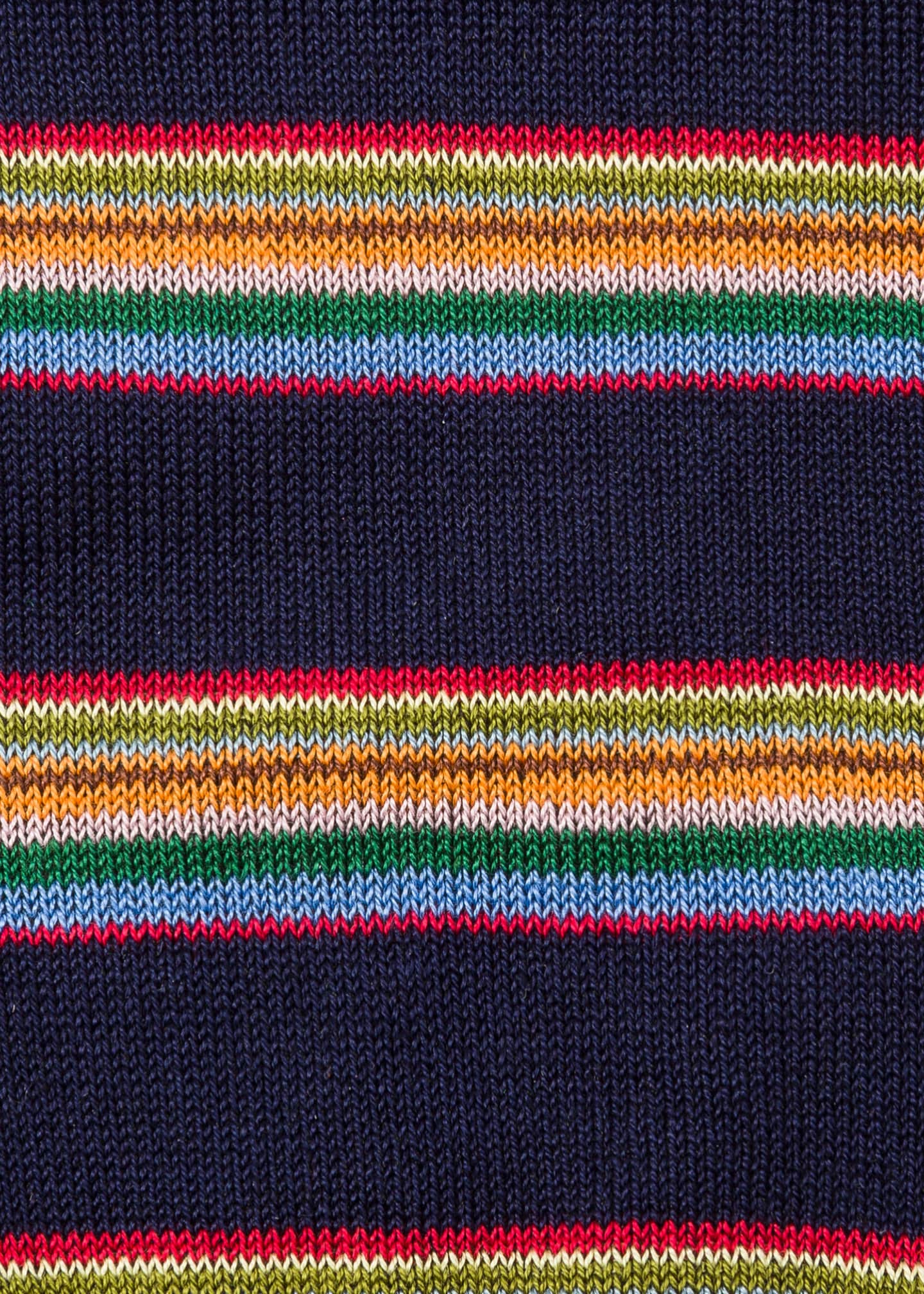 Paul Smith Men's Multiblock No-Show Socks w/ Heel Grips Image 5 of 5